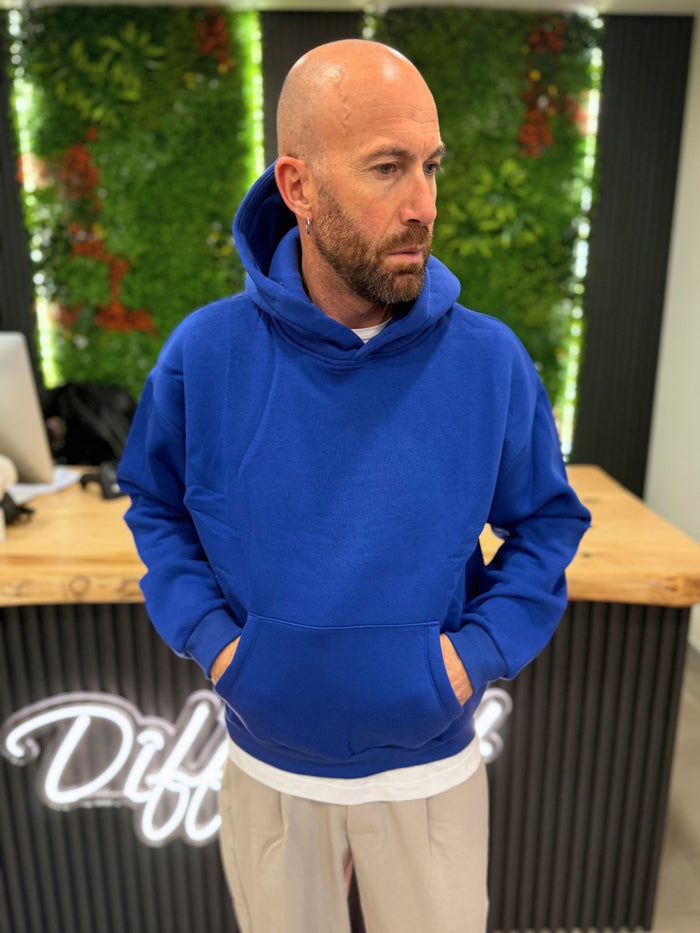 Felpa Boxy-Fit Navy