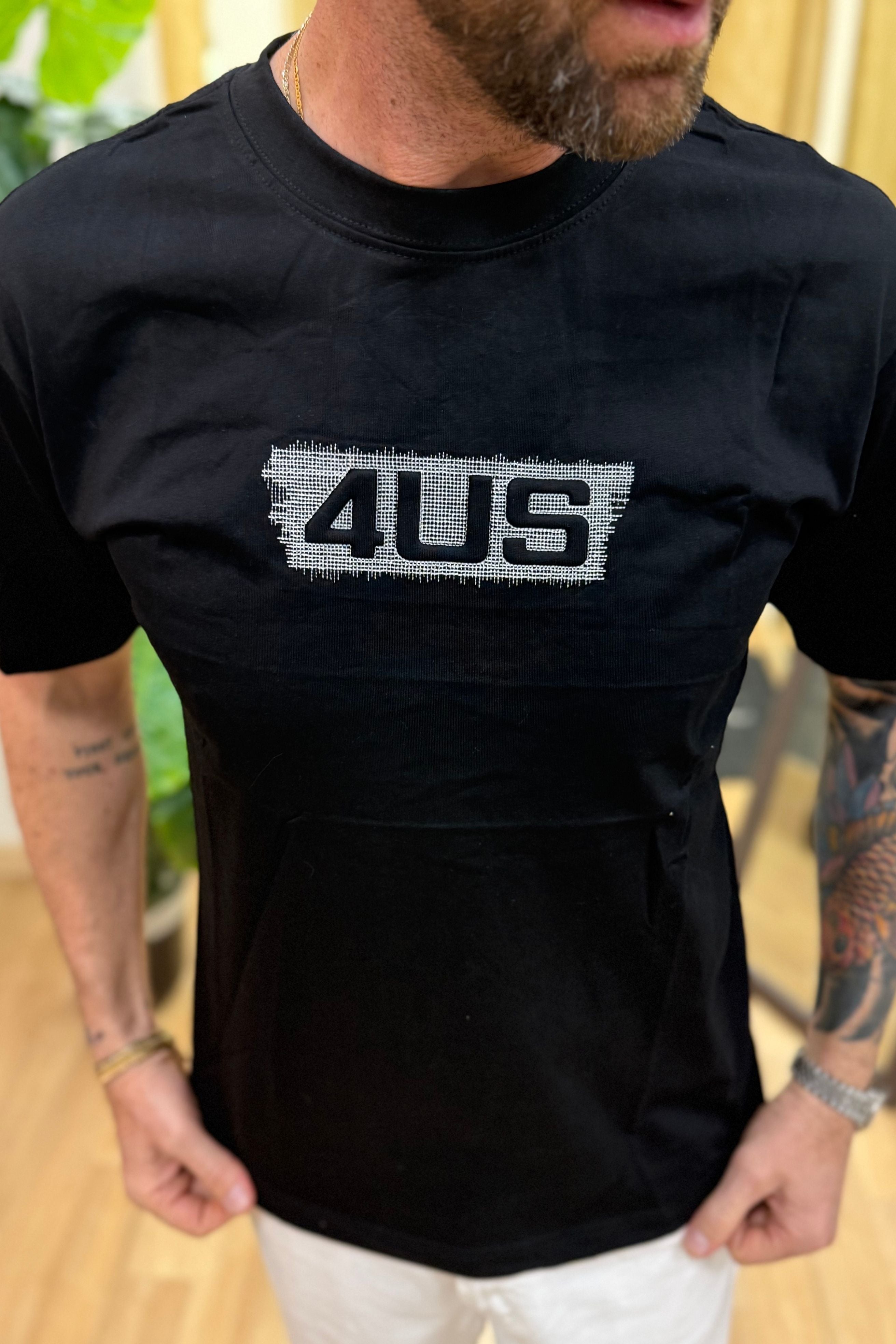 T-Shirt Net 4US Nero