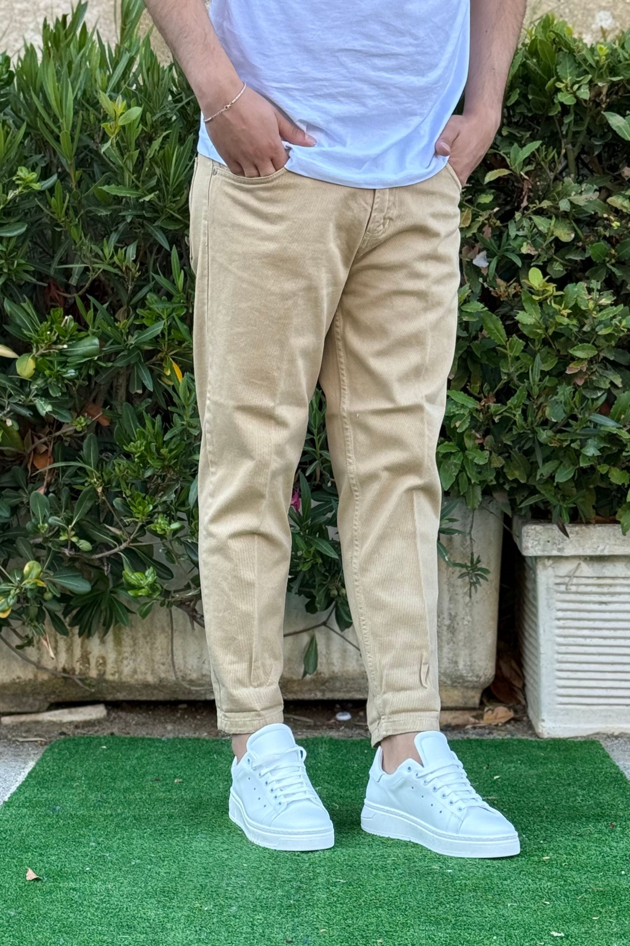 Jeans Cr Beige