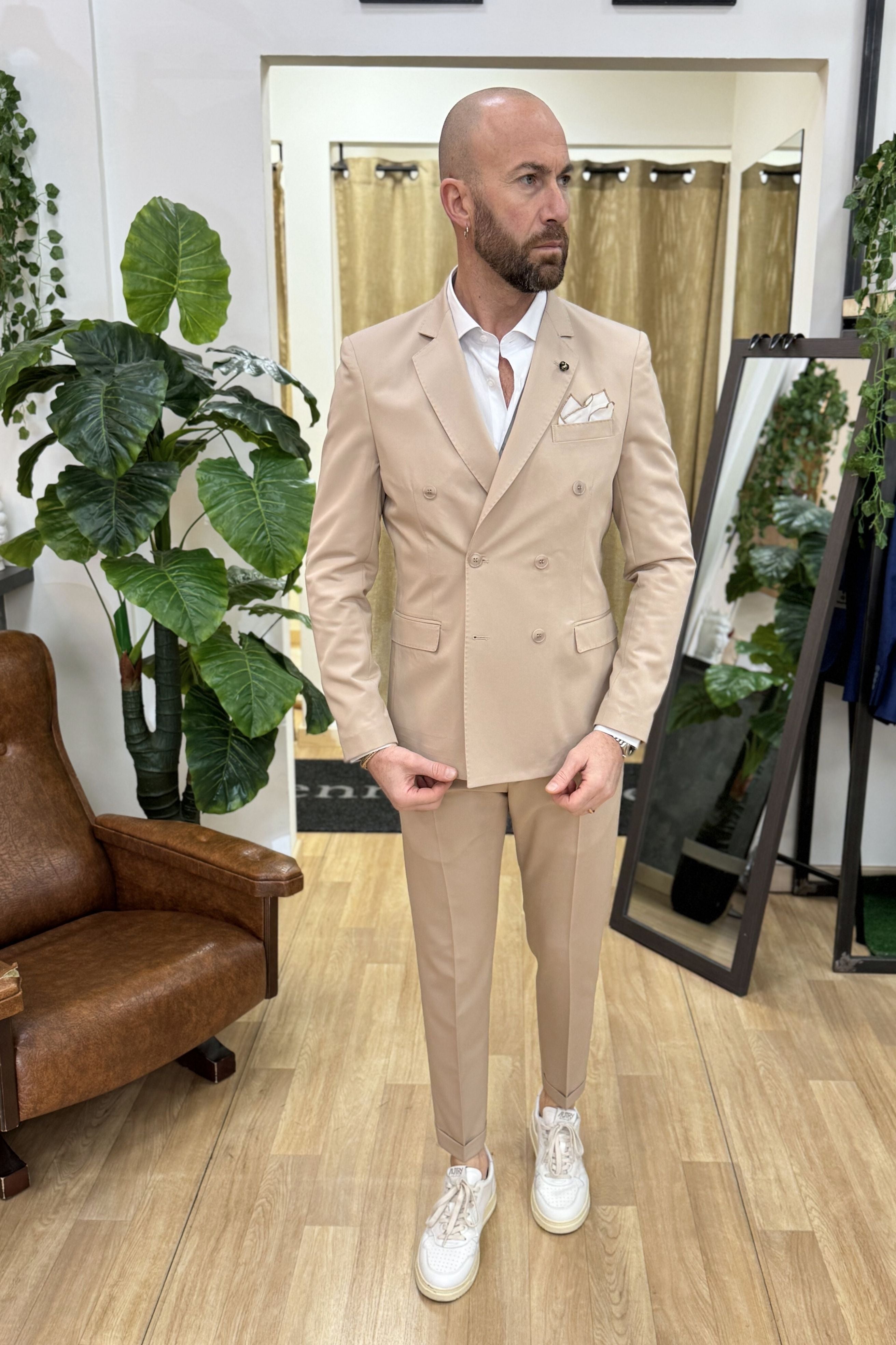Abito DoppioPetto Different Beige