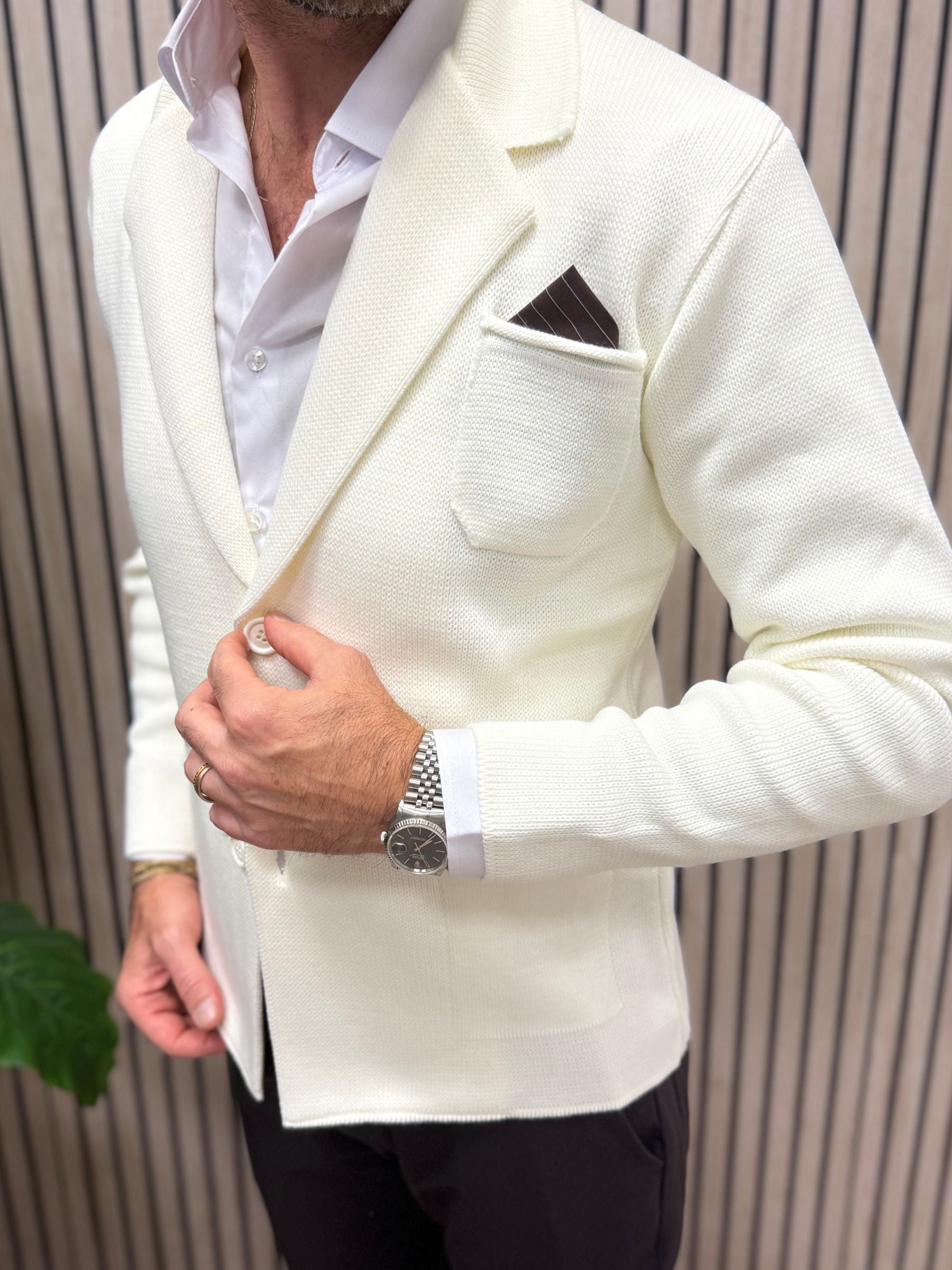 Cardigan/Giacca Panna
