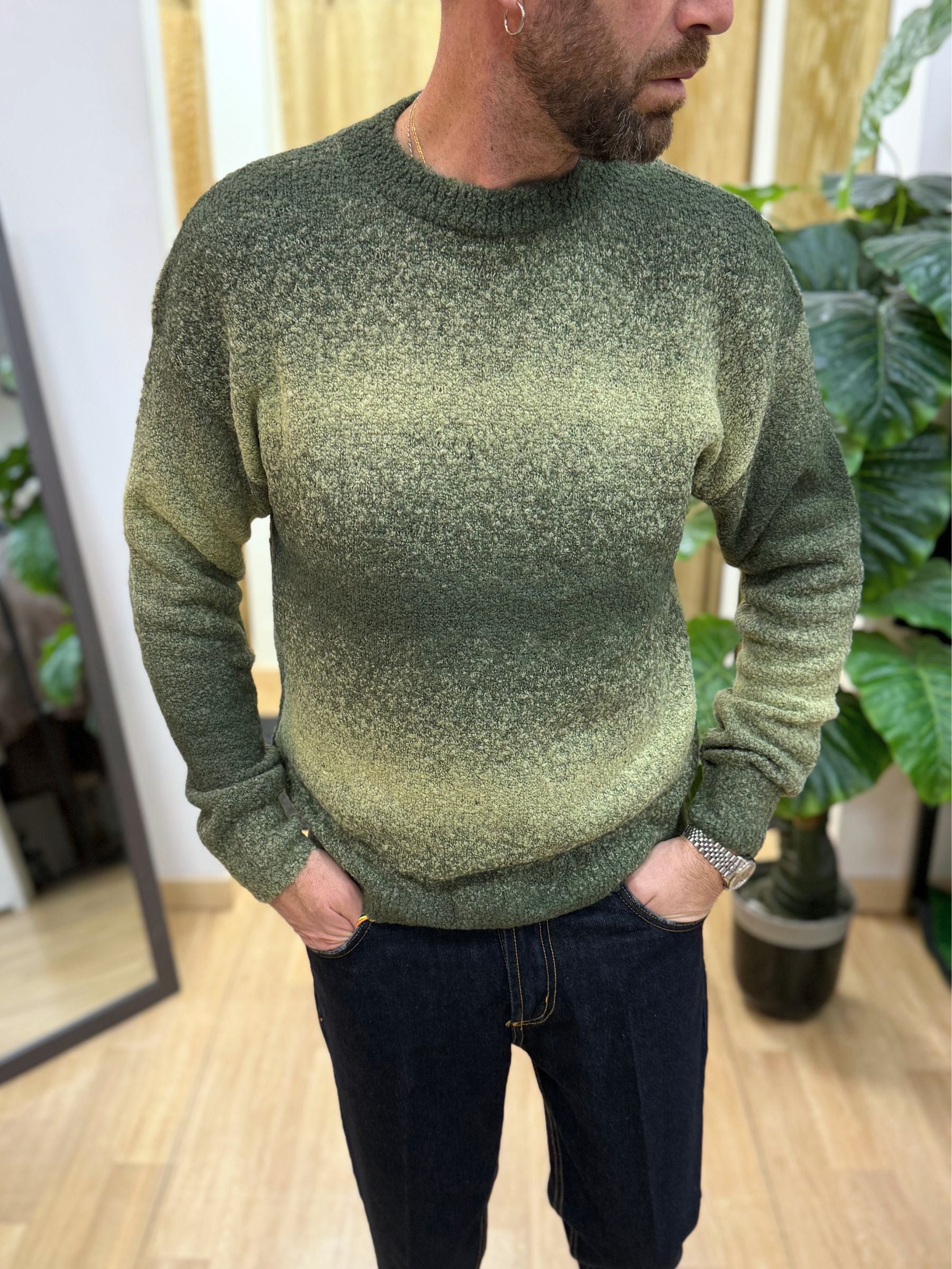 Maglioncino Bouclè Verdone