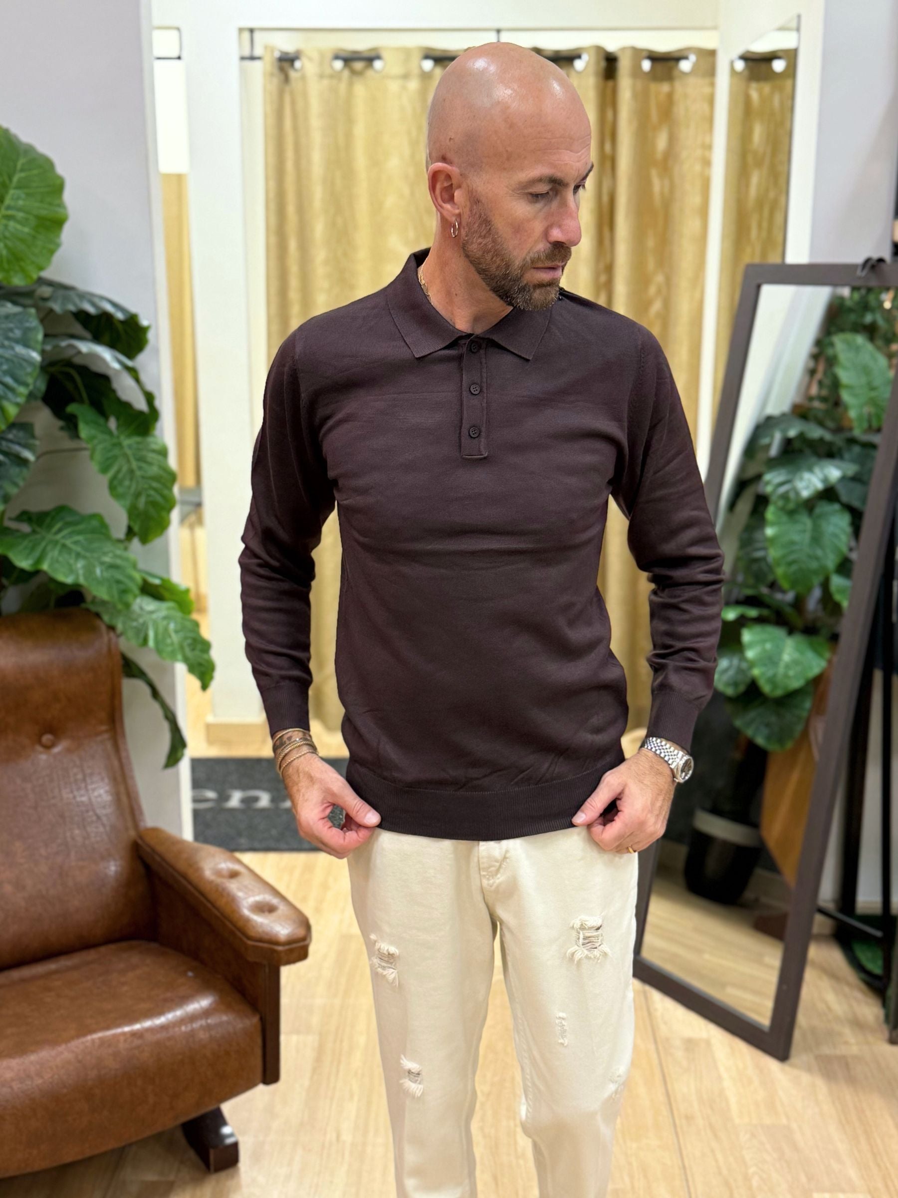 Polo Milano Marrone