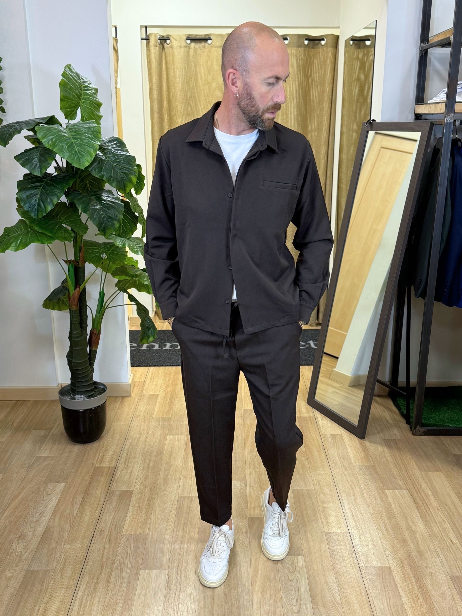 Completo Napoli Marrone