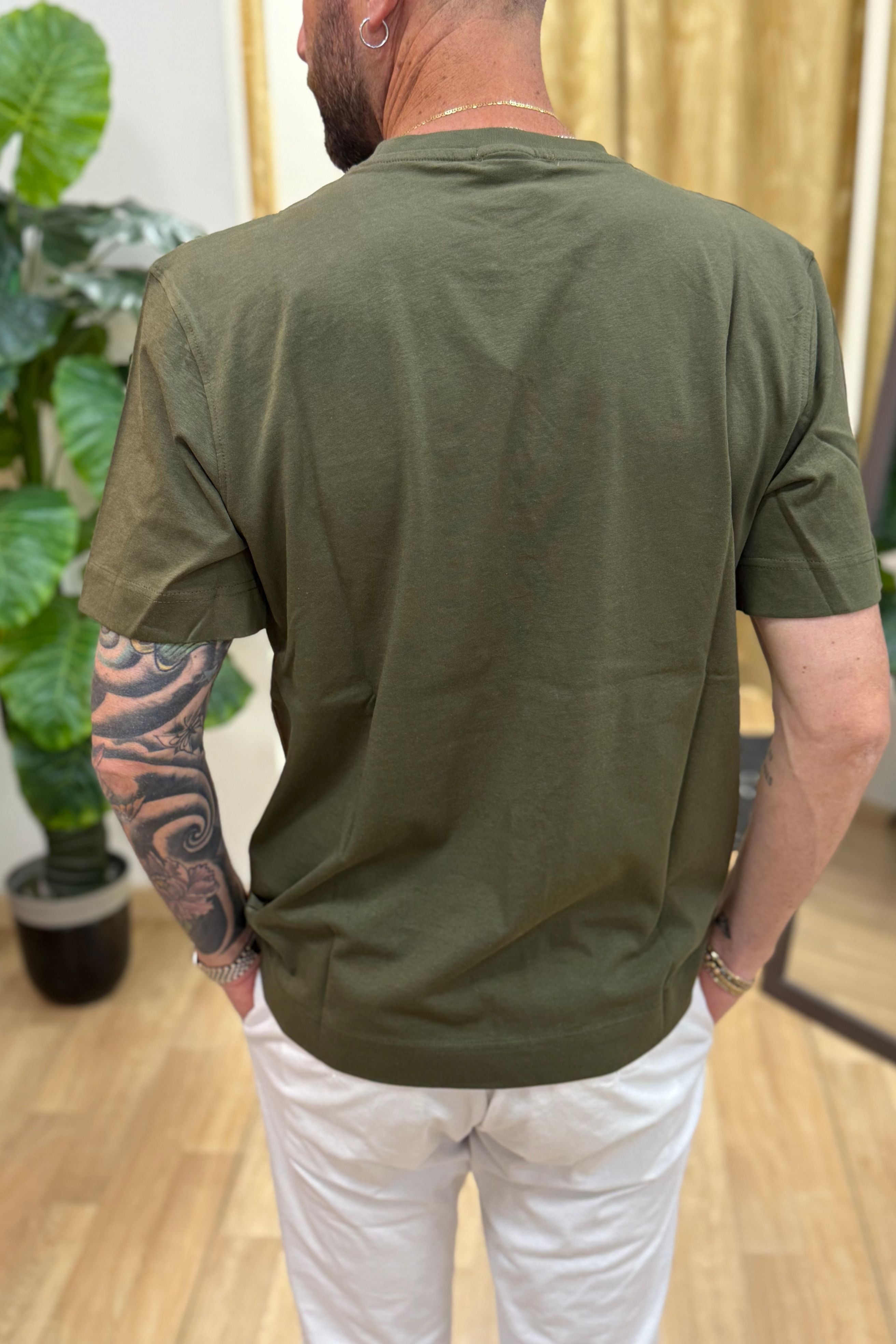T-Shirt RT Con Taschino Verdone