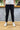 Pantalone in Velluto Milano Nero