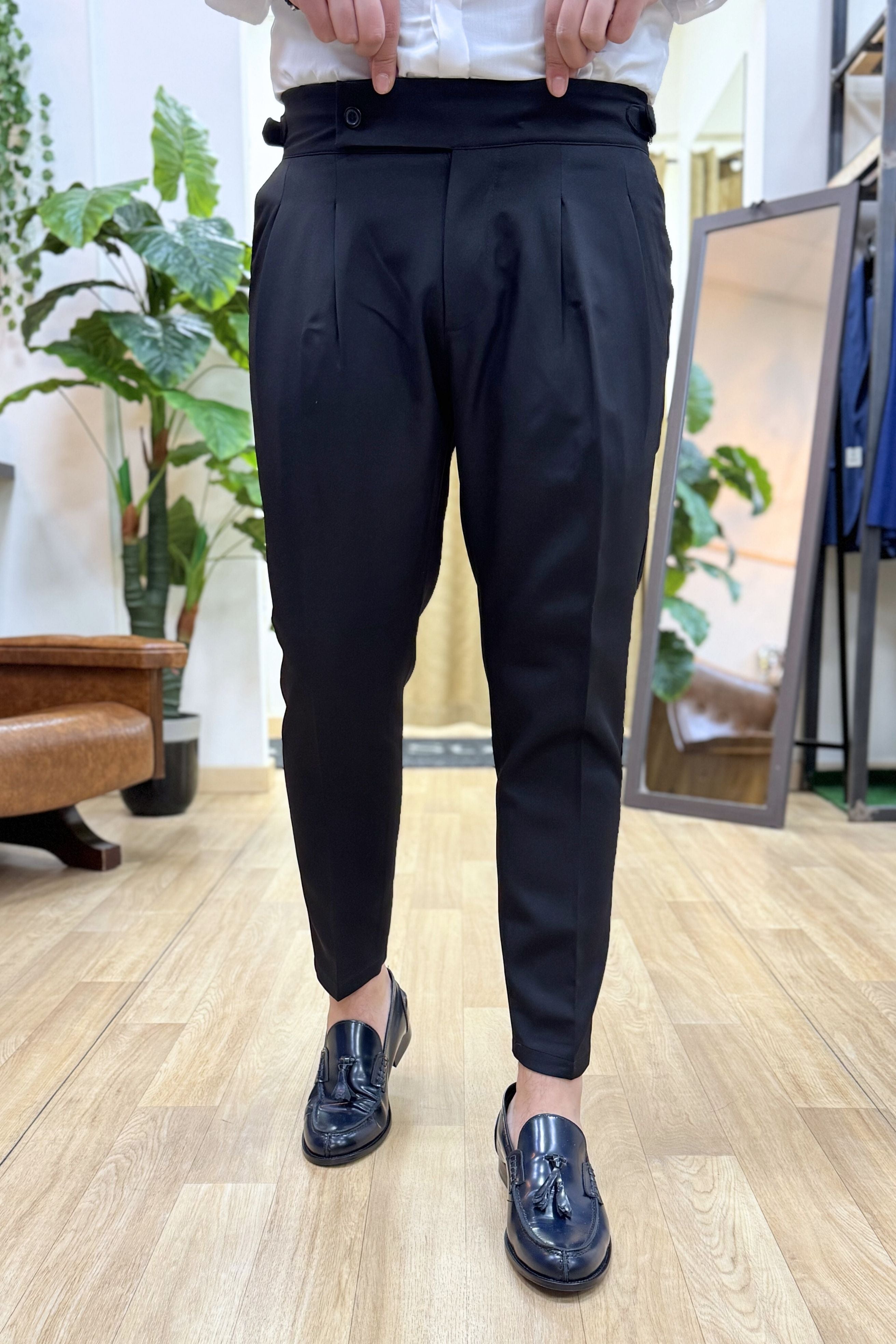 Pantalone MonteCarlo Nero