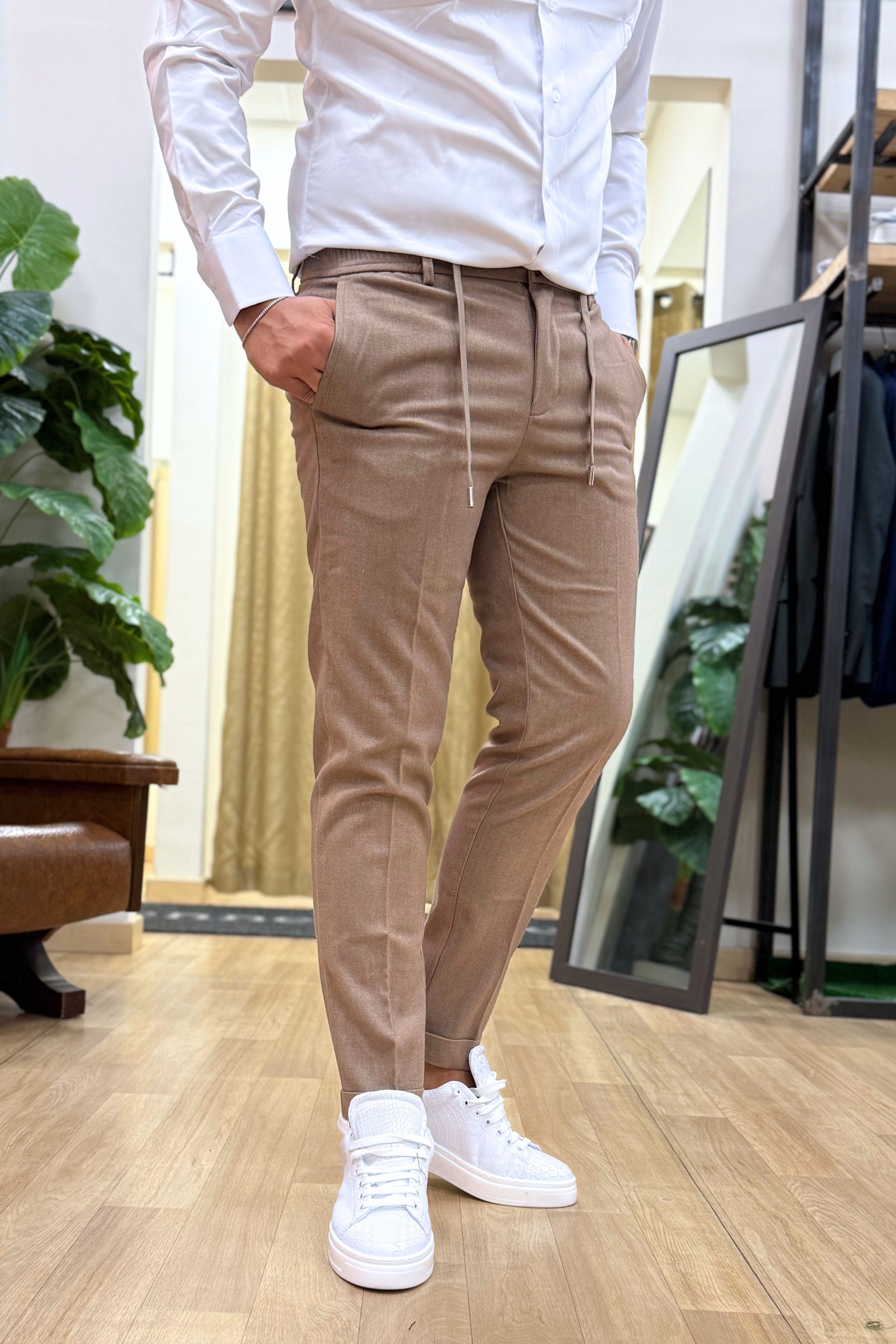Pantalone Cortina Beige
