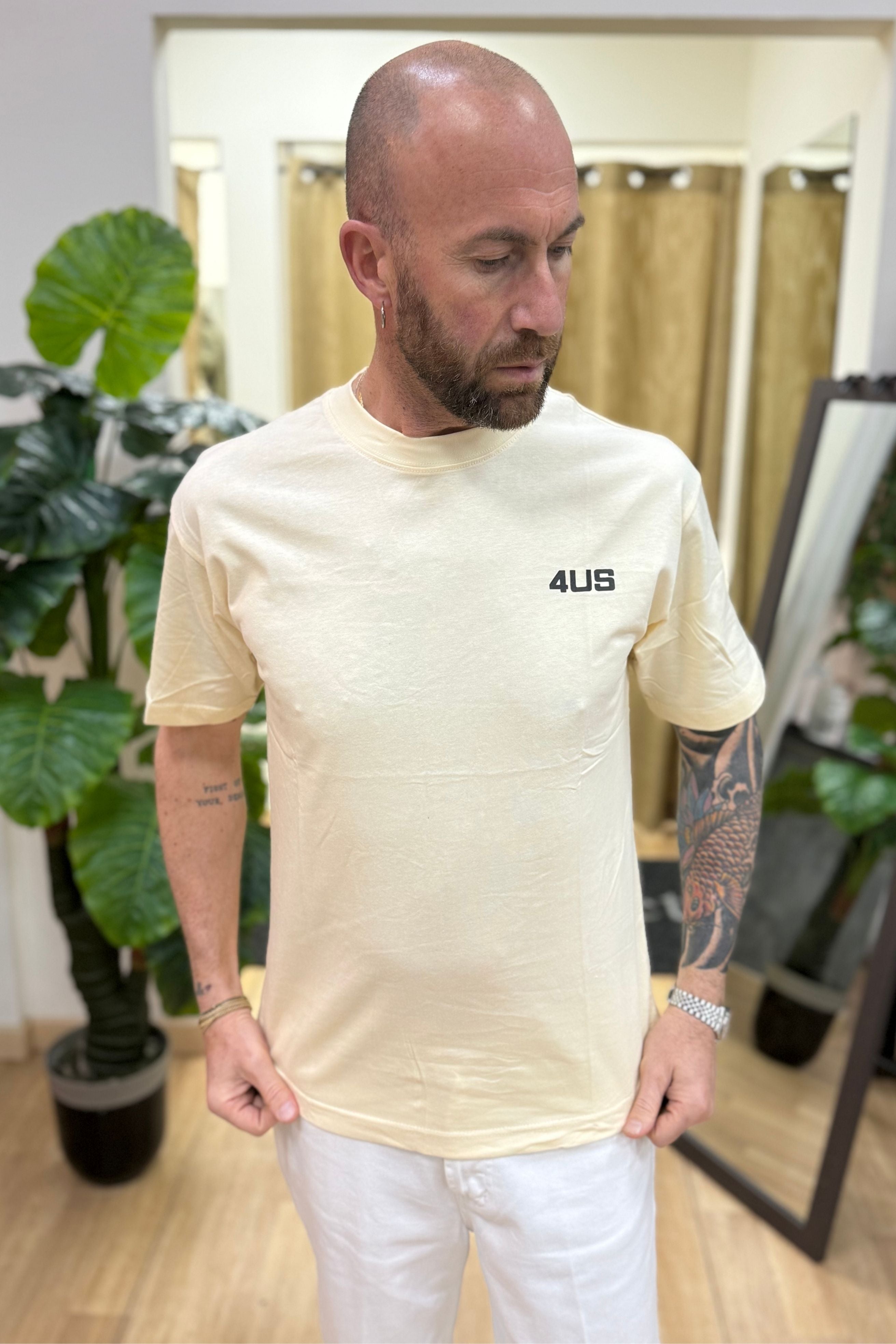 T-Shirt World 4US Beige