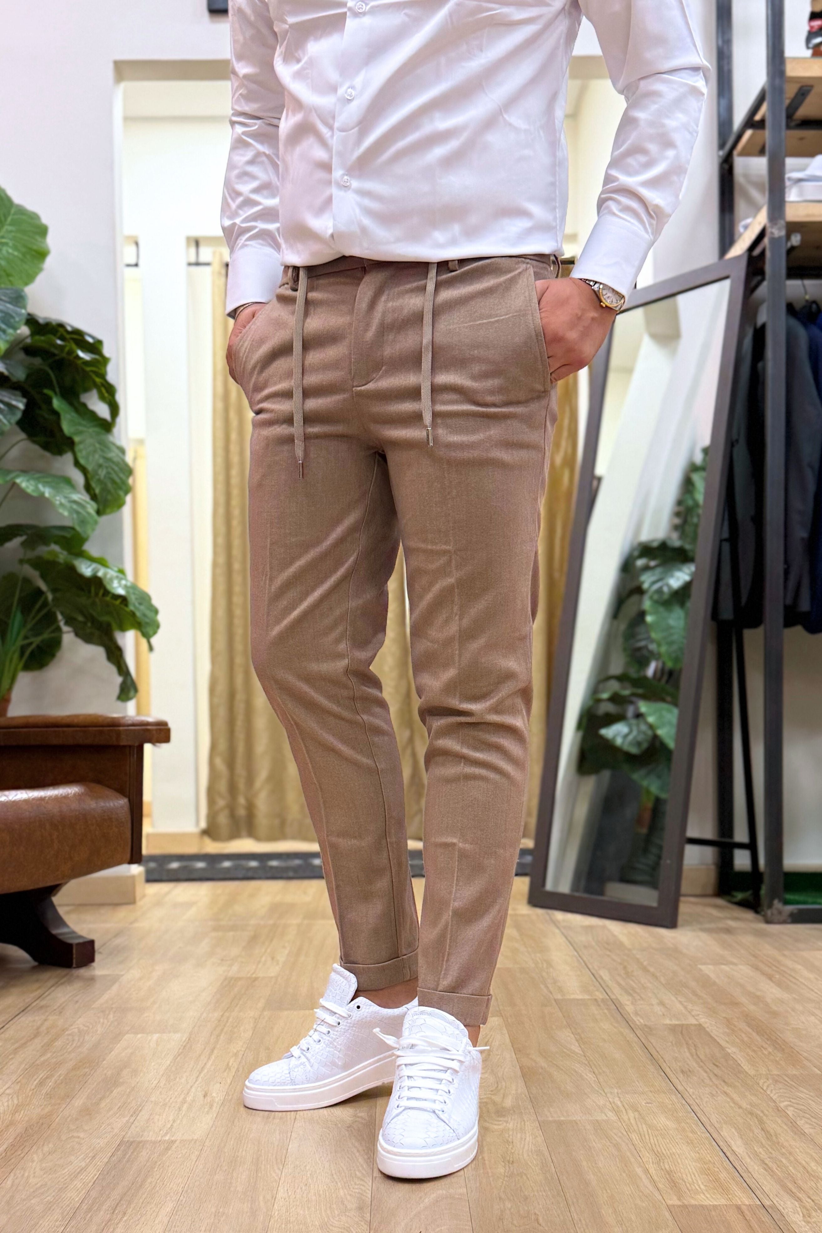 Pantalone Cortina Beige