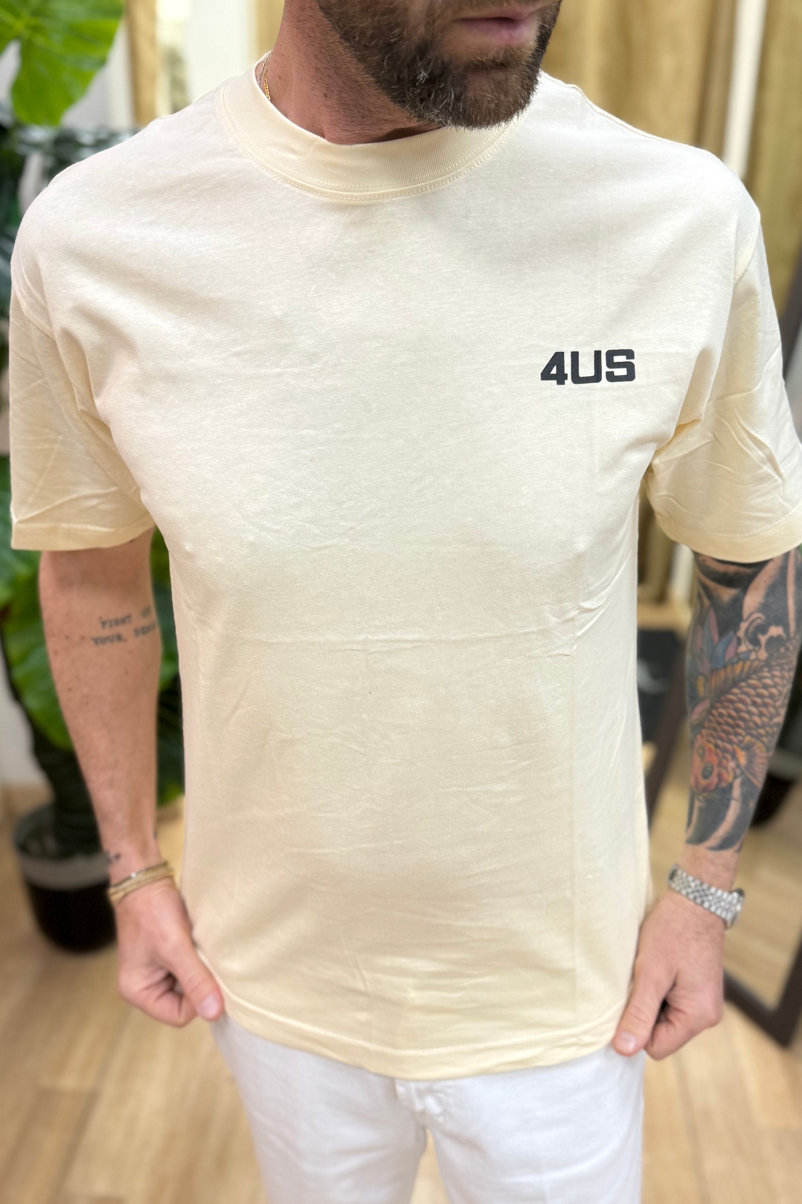 T-Shirt World 4US Beige