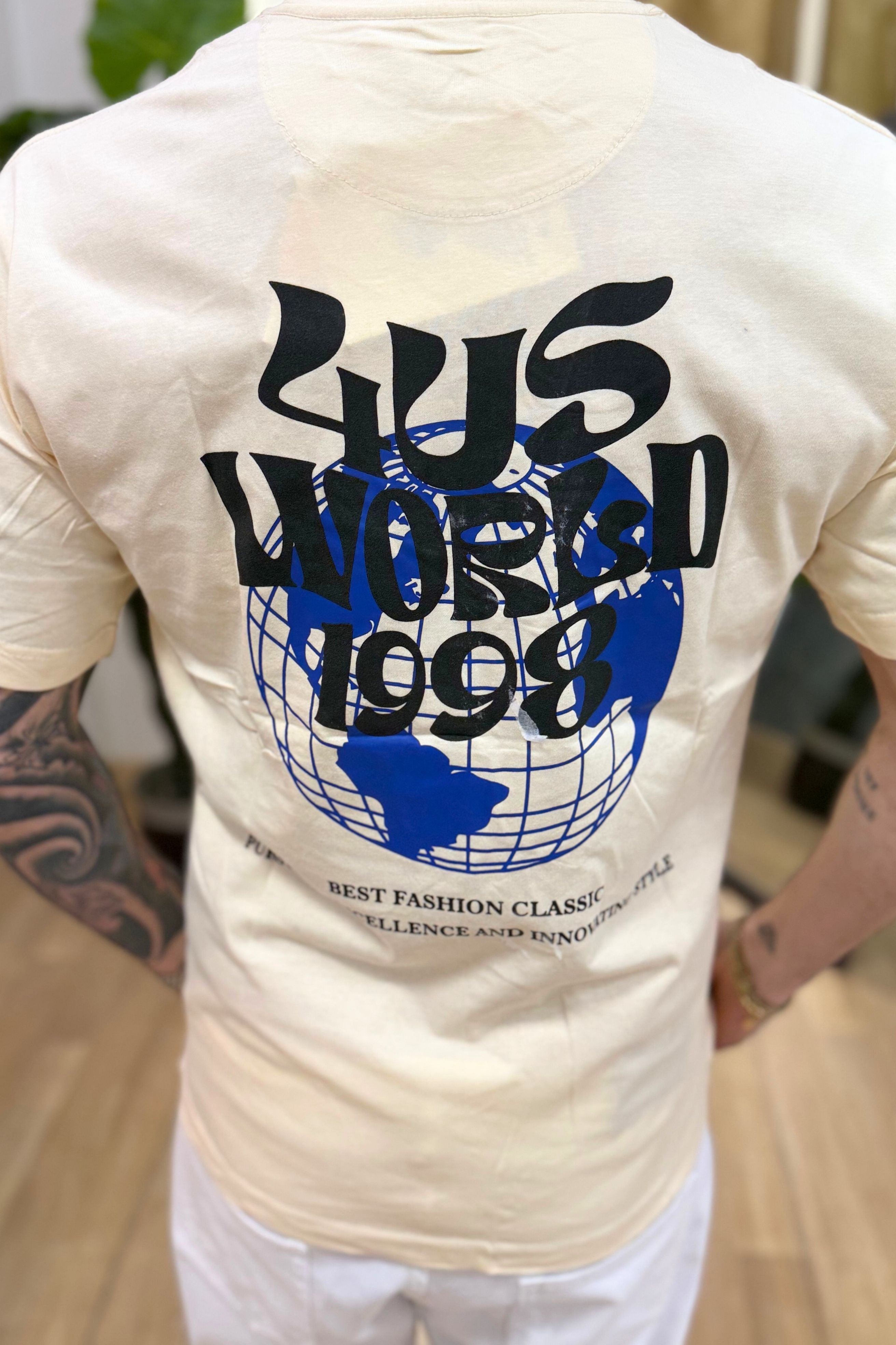T-Shirt World 4US Beige