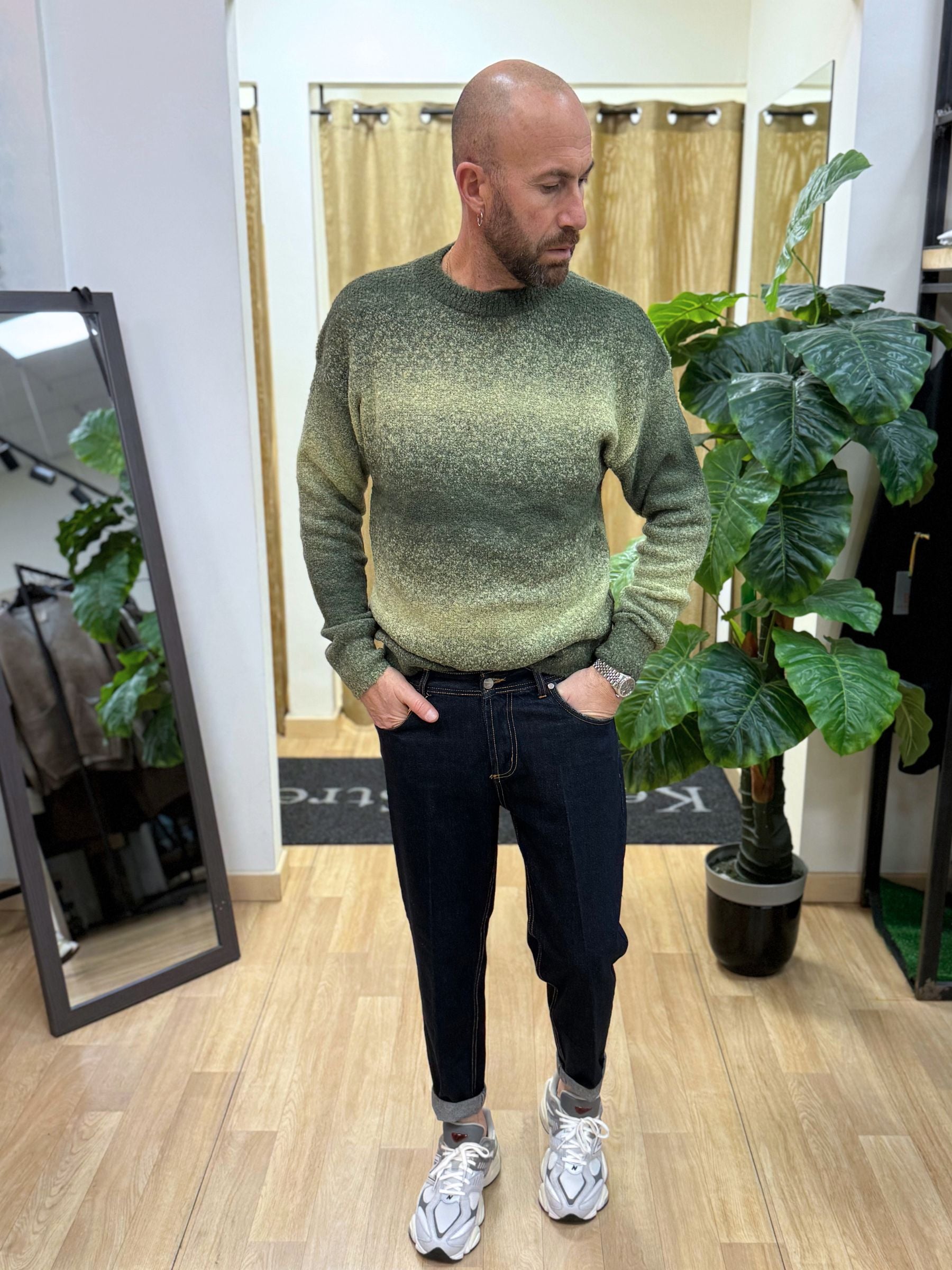 Maglioncino Bouclè Verdone