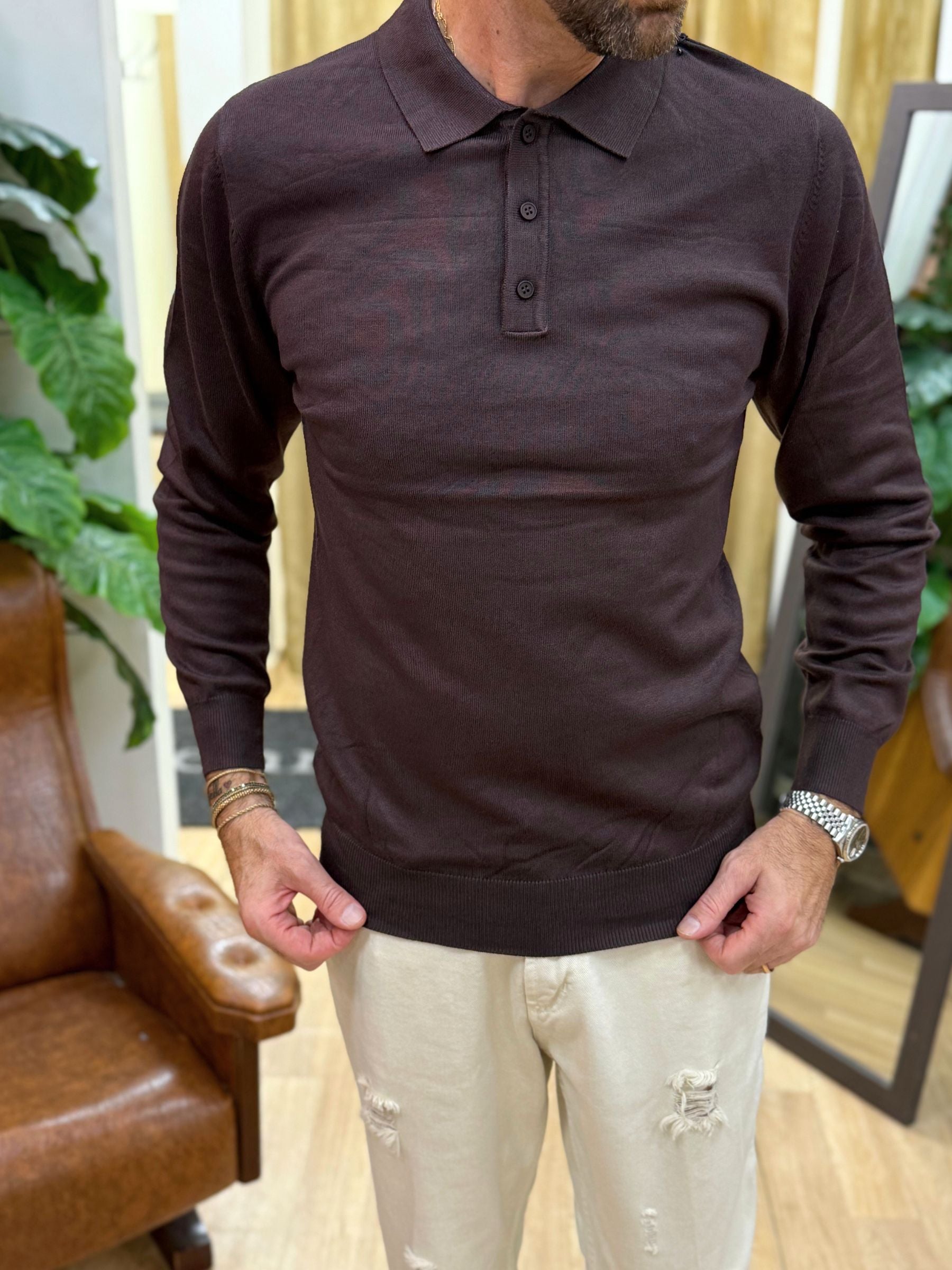 Polo Milano Marrone
