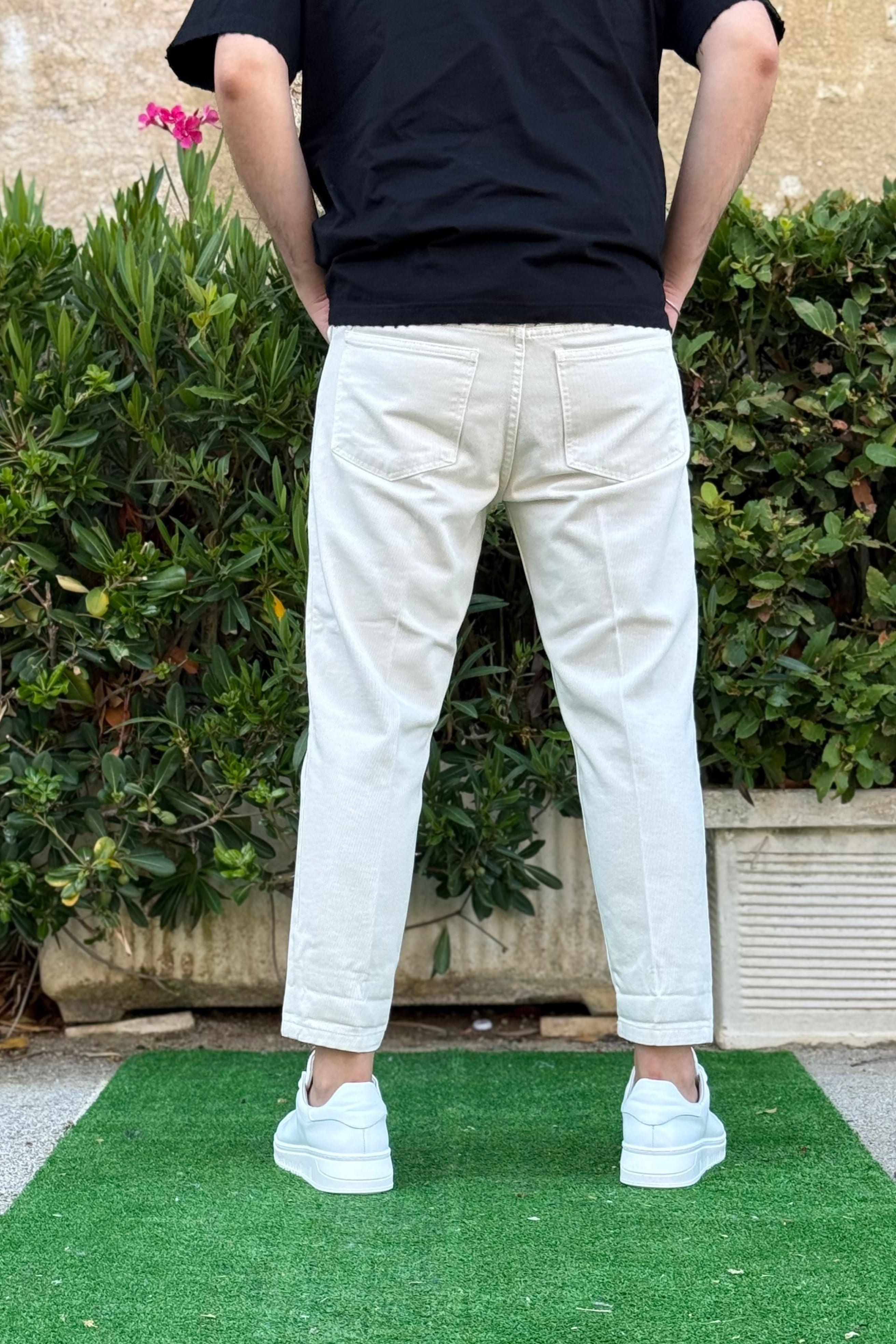 Jeans Cr Bianco