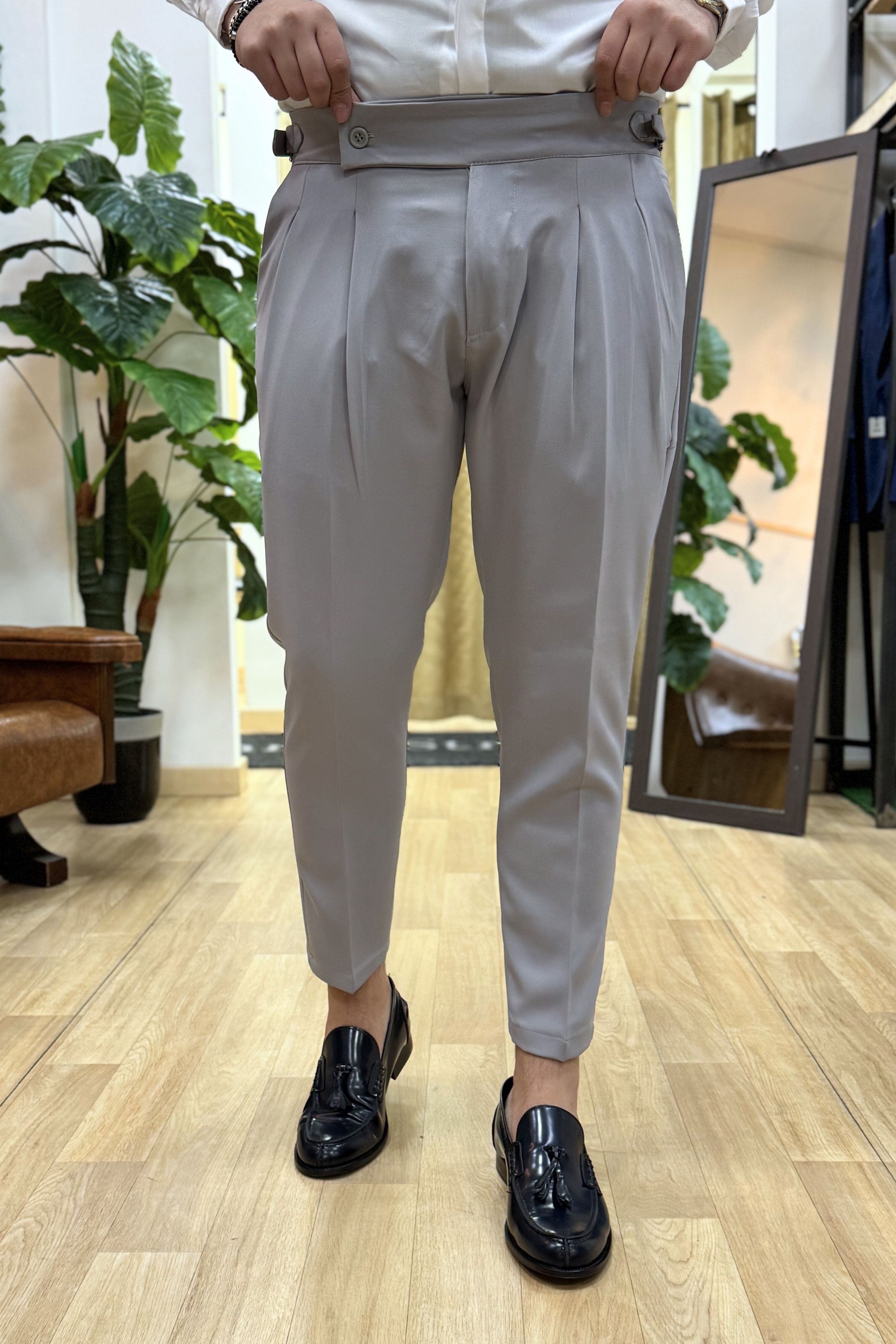 Pantalone MonteCarlo Grigio