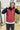Gilet con cappuccio Bordeaux