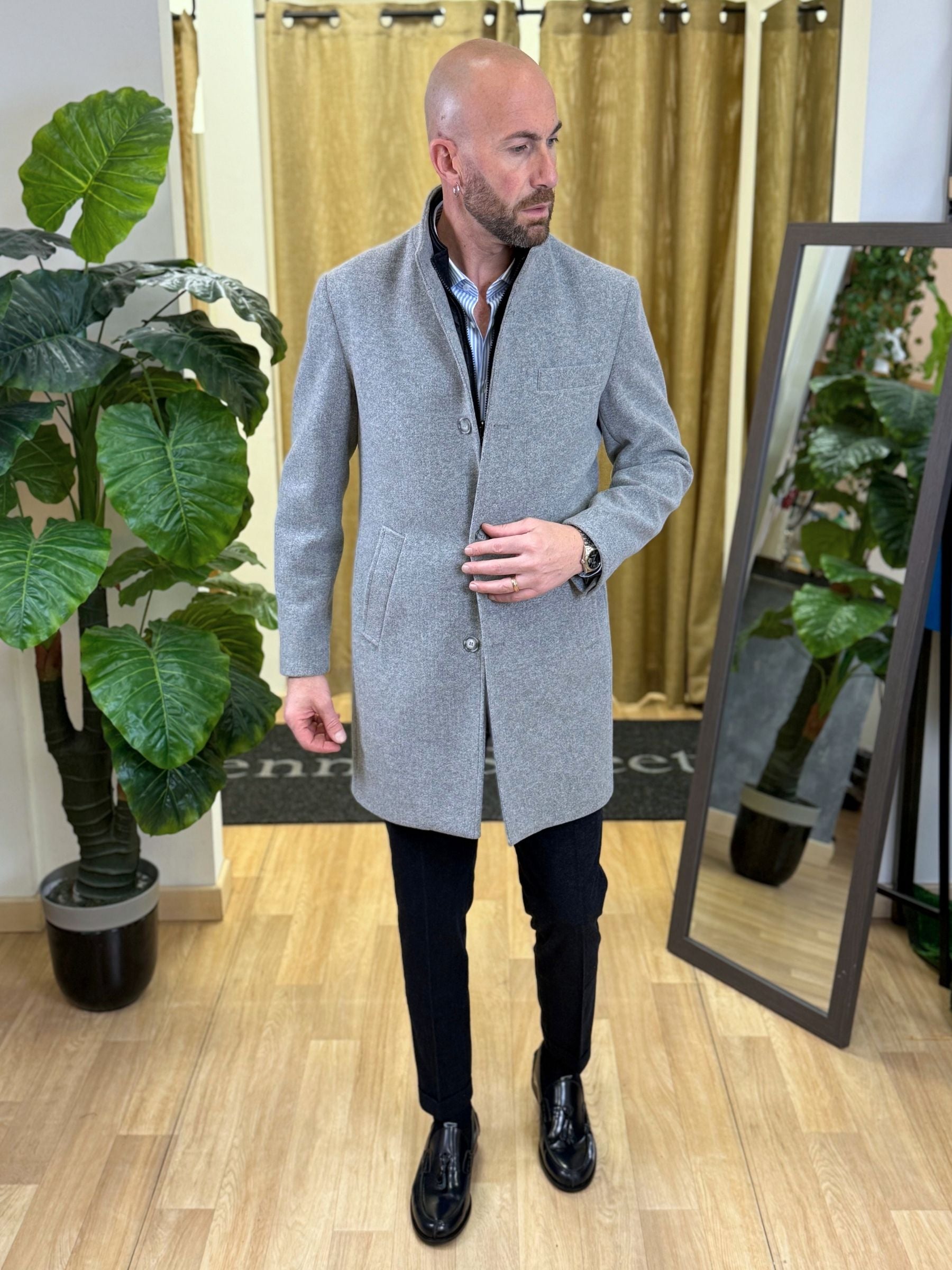 Cappotto Koreano Grigio