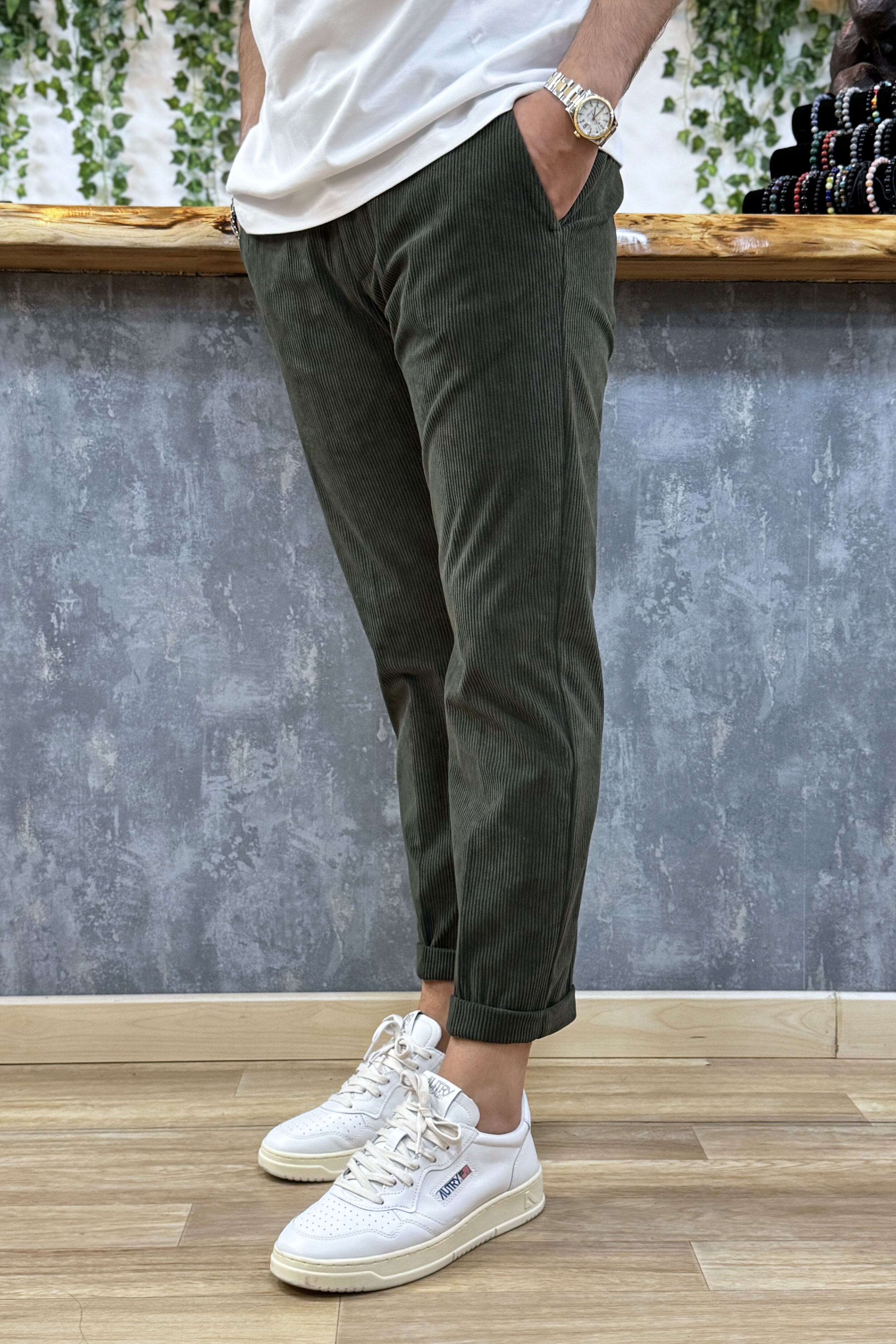 Pantalone in Velluto Milano Verdone