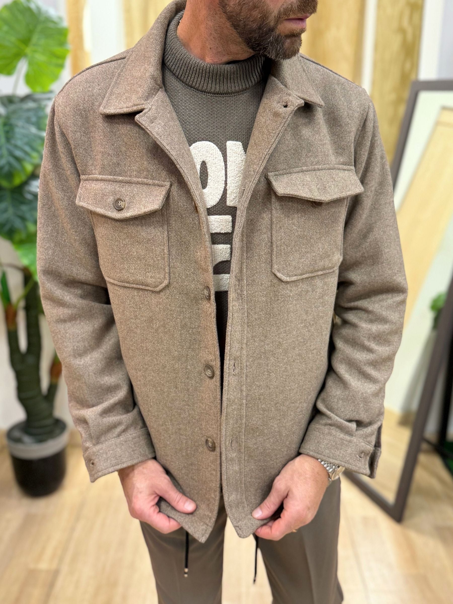 Camicione New York Beige