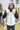 Gilet con cappuccio Bianco