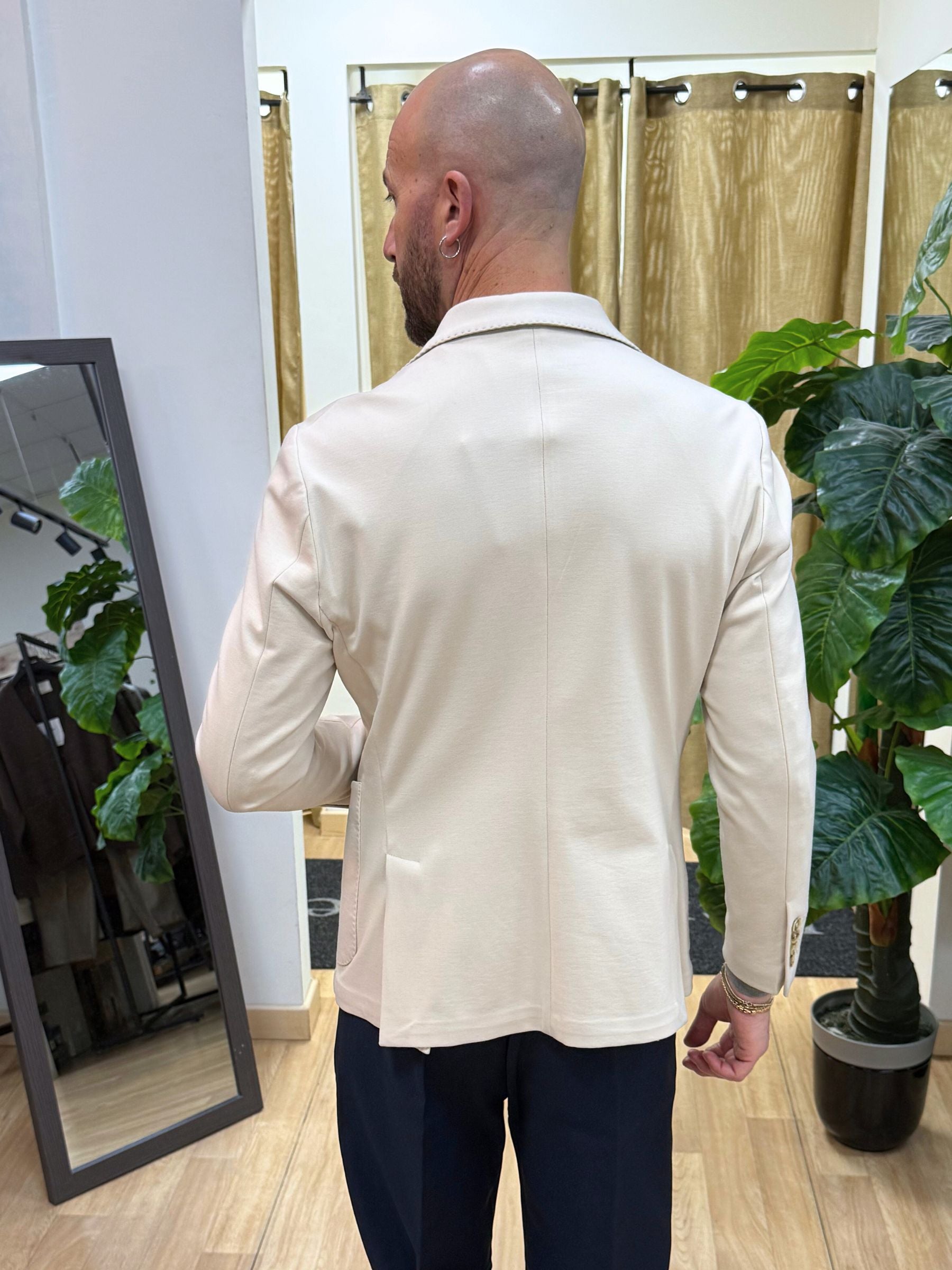 Giacca MonoPetto Napoli Beige