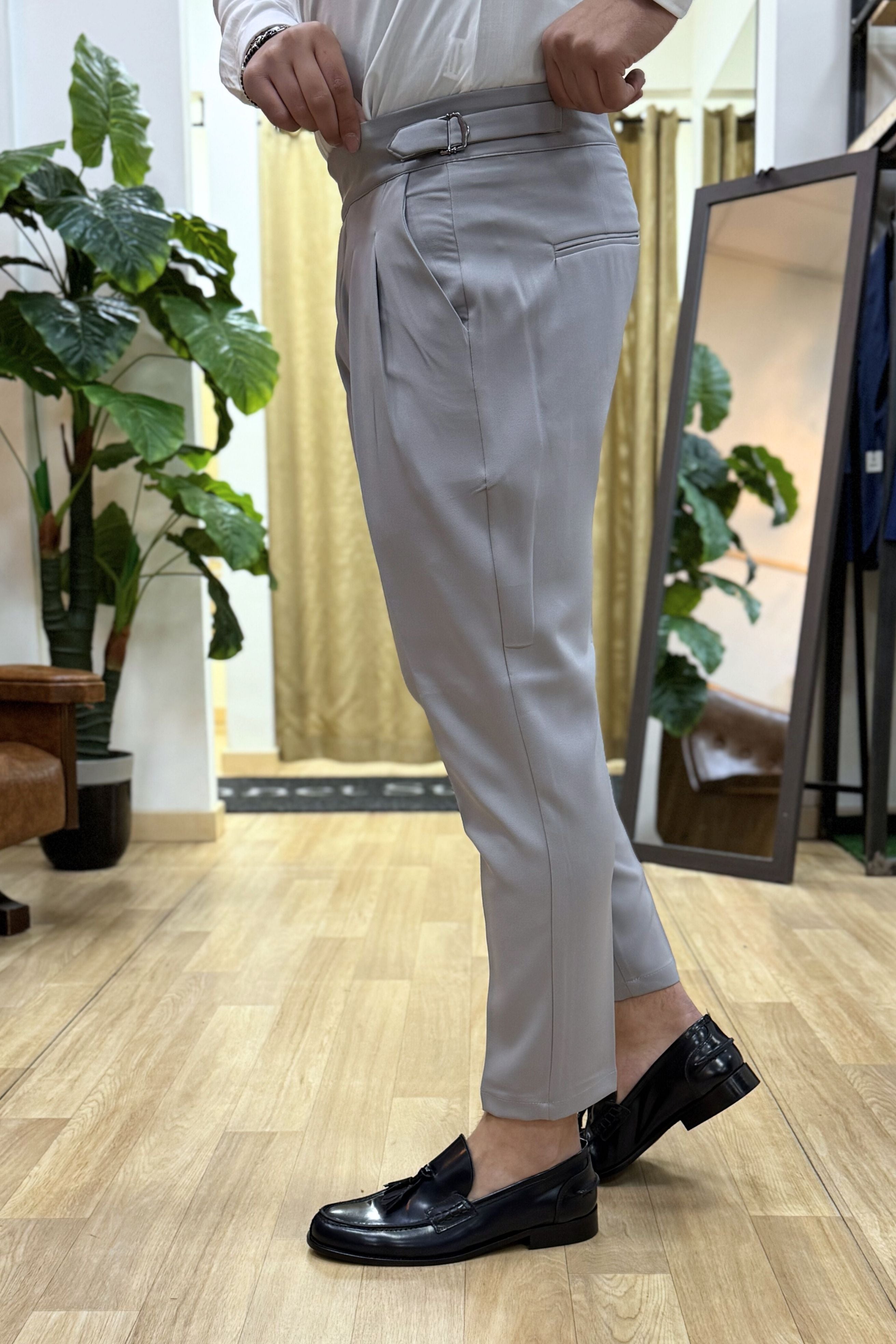 Pantalone MonteCarlo Grigio
