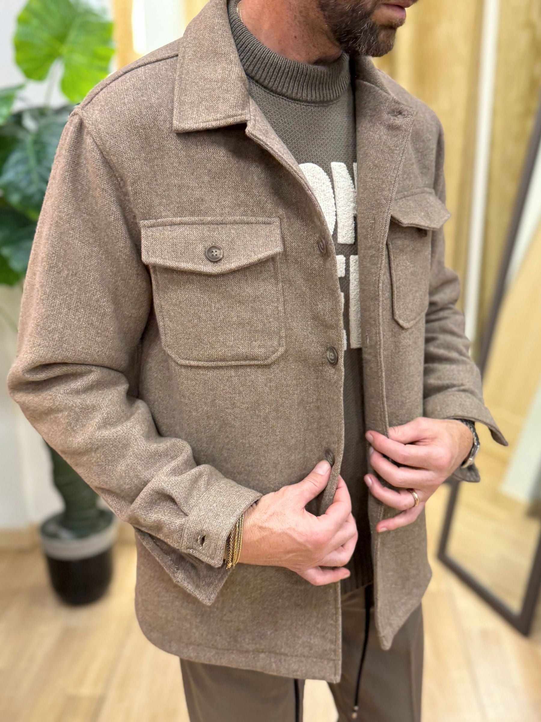 Camicione New York Beige