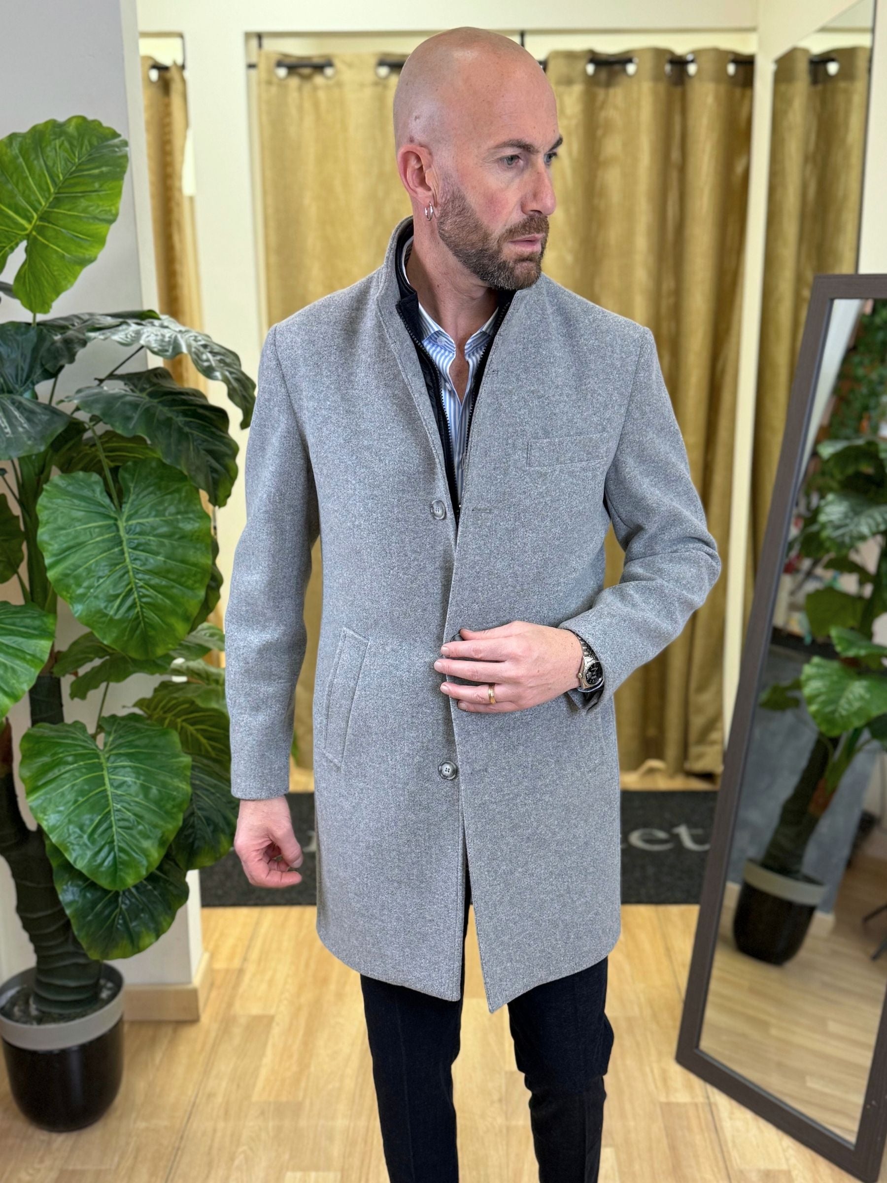 Cappotto Koreano Grigio