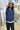 Gilet con cappuccio Bluette