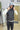 Gilet con cappuccio Nero