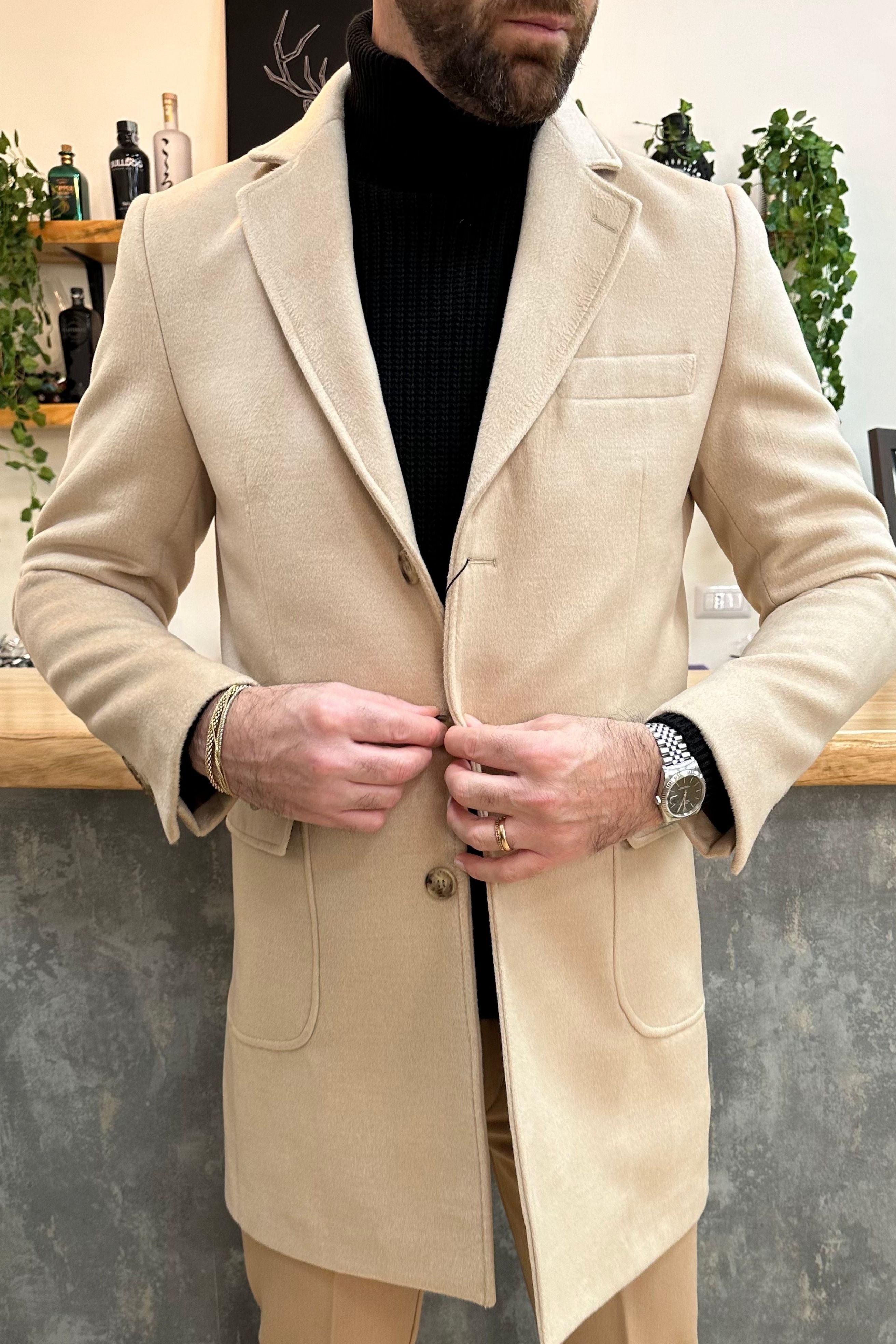 Cappotto Alice Beige