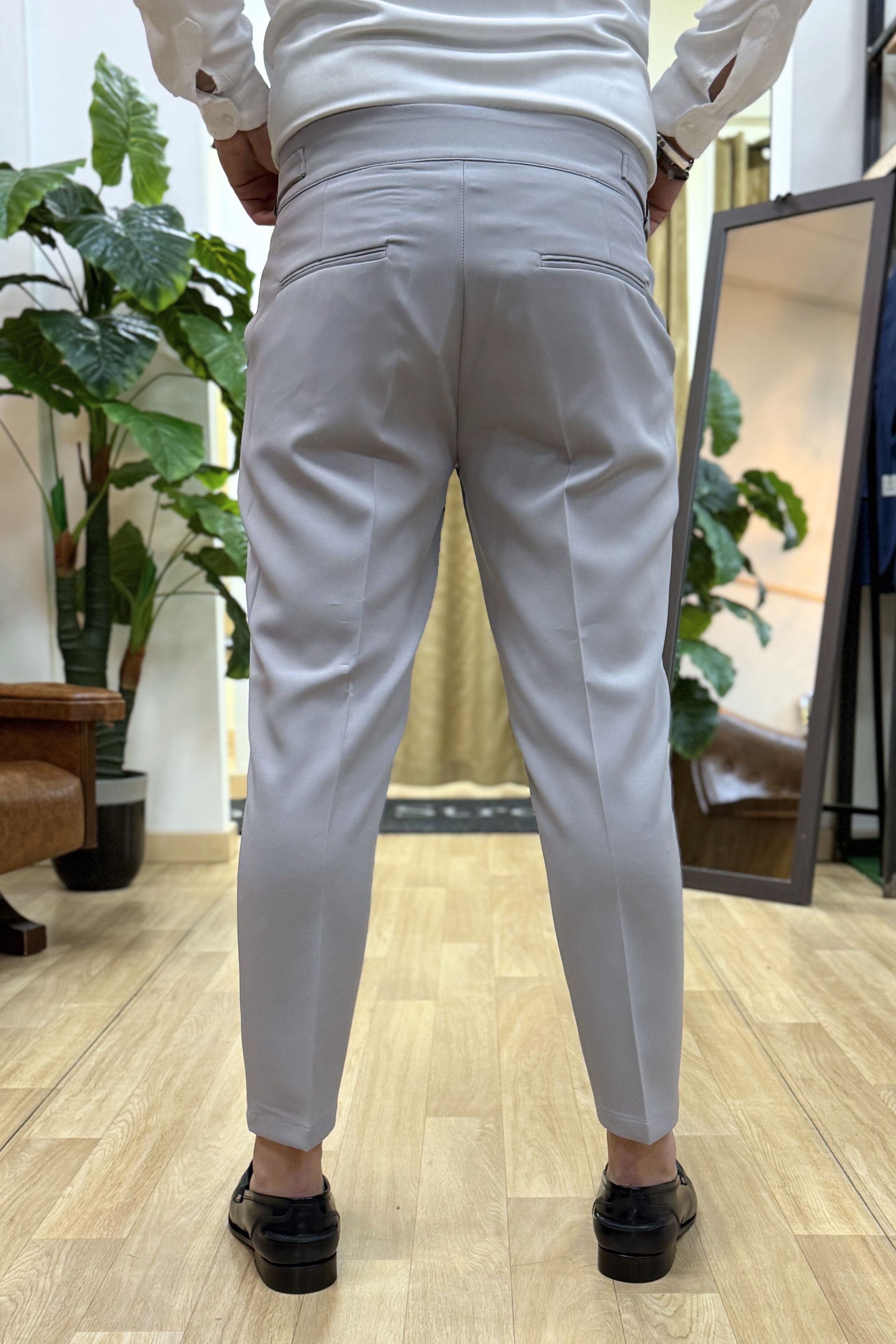 Pantalone MonteCarlo Grigio