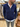 Maglia Serafino Blu