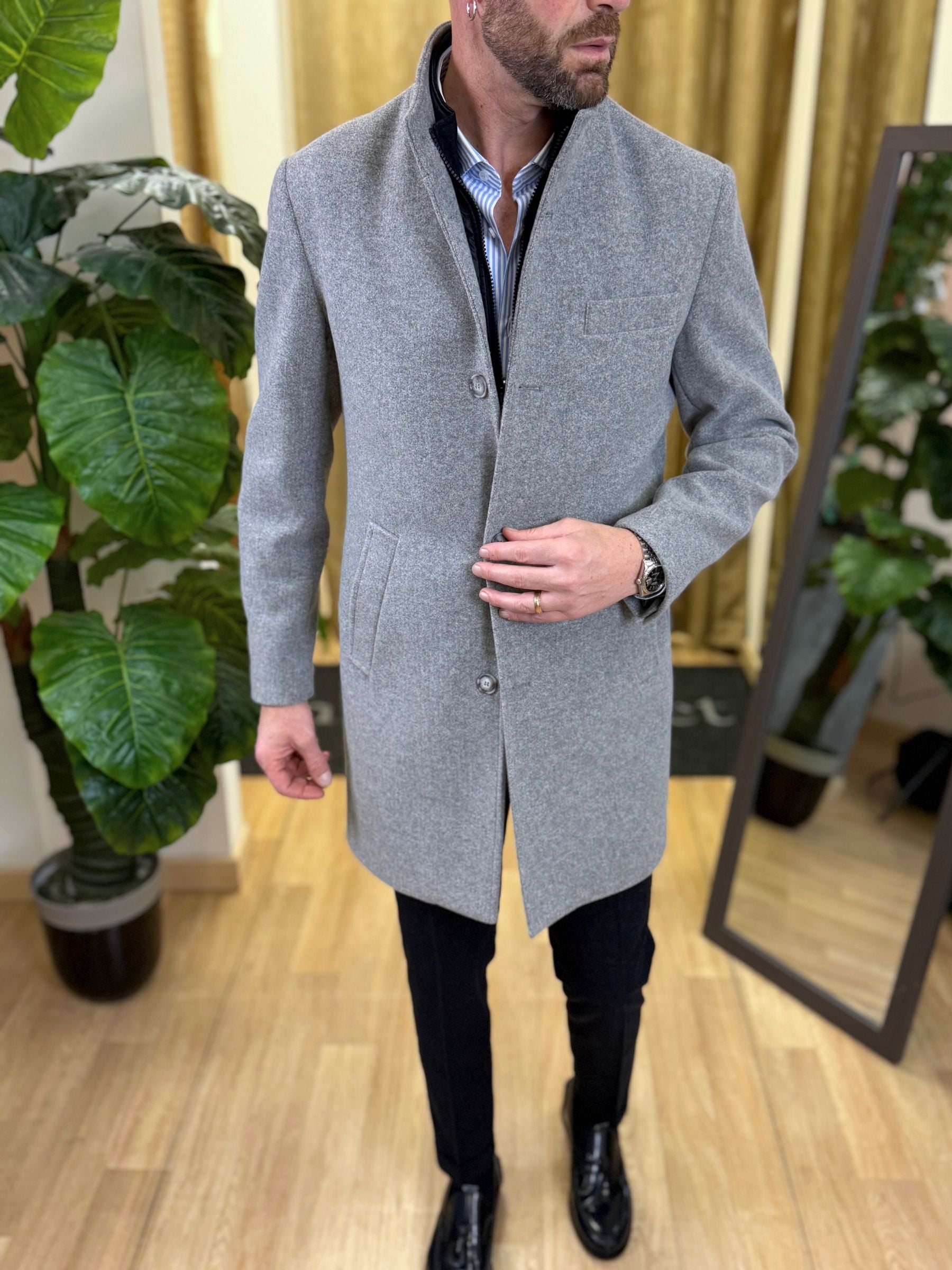 Cappotto Koreano Grigio