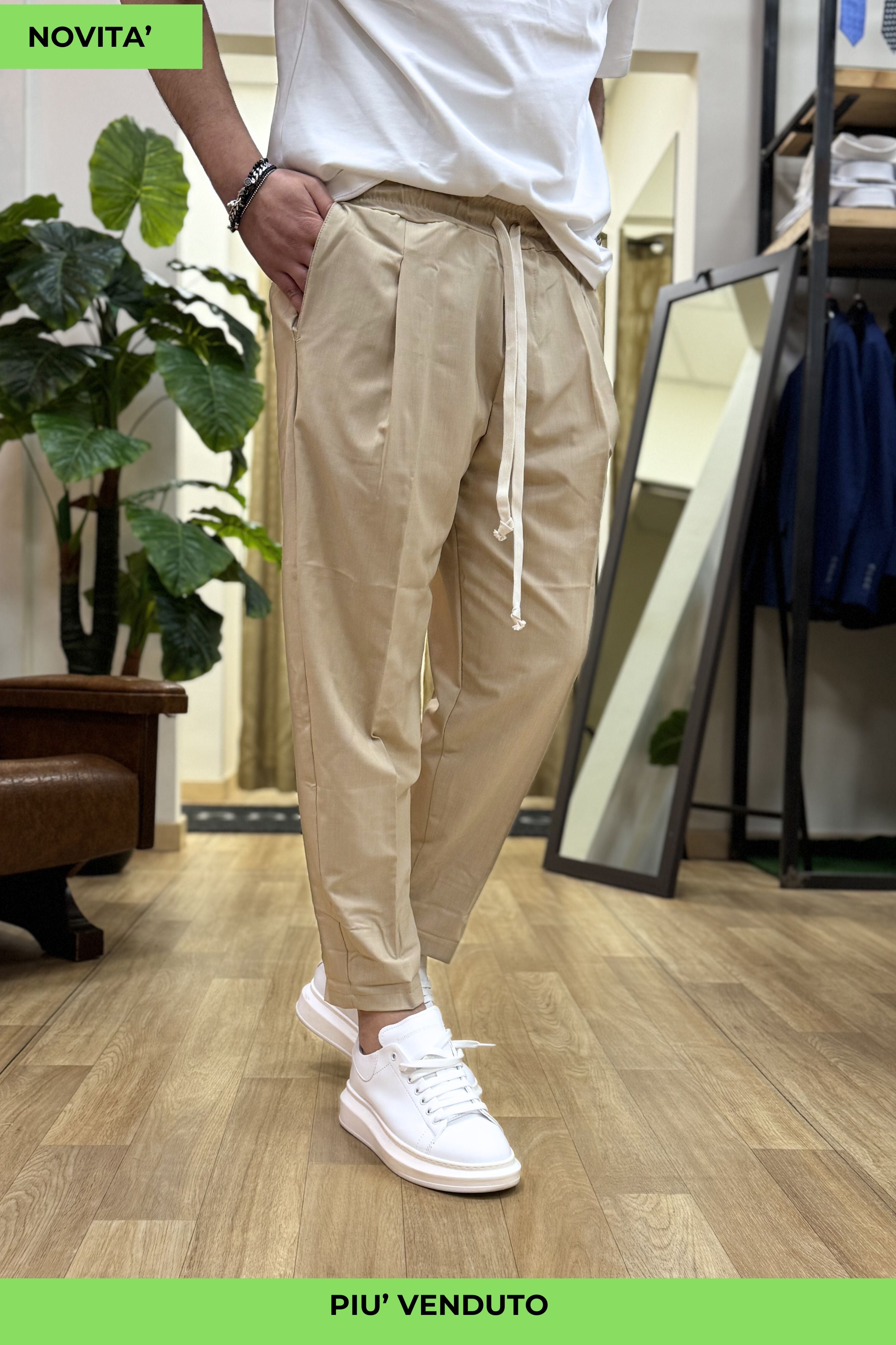 Pantalaccio Japan Beige