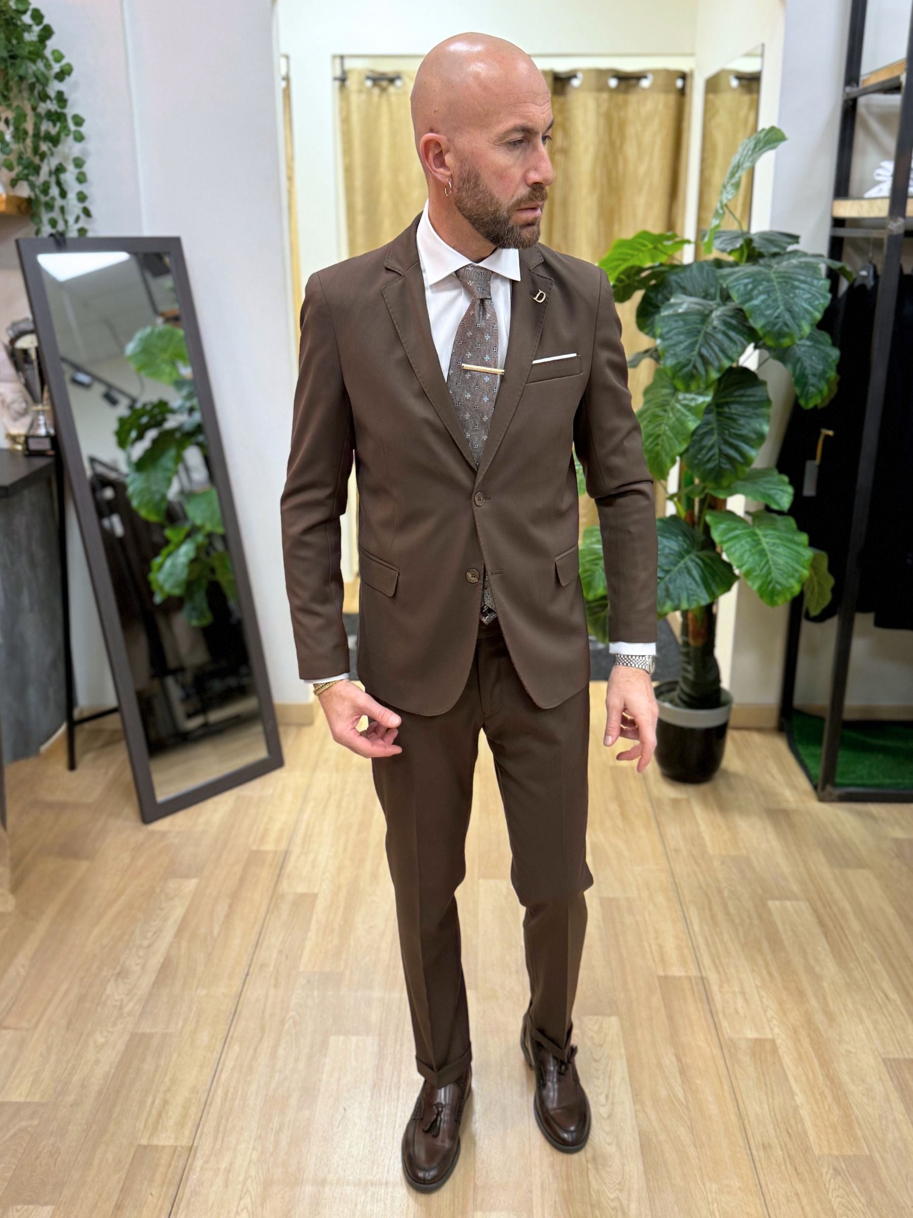 Abito MonoPetto Stoccolma Marrone