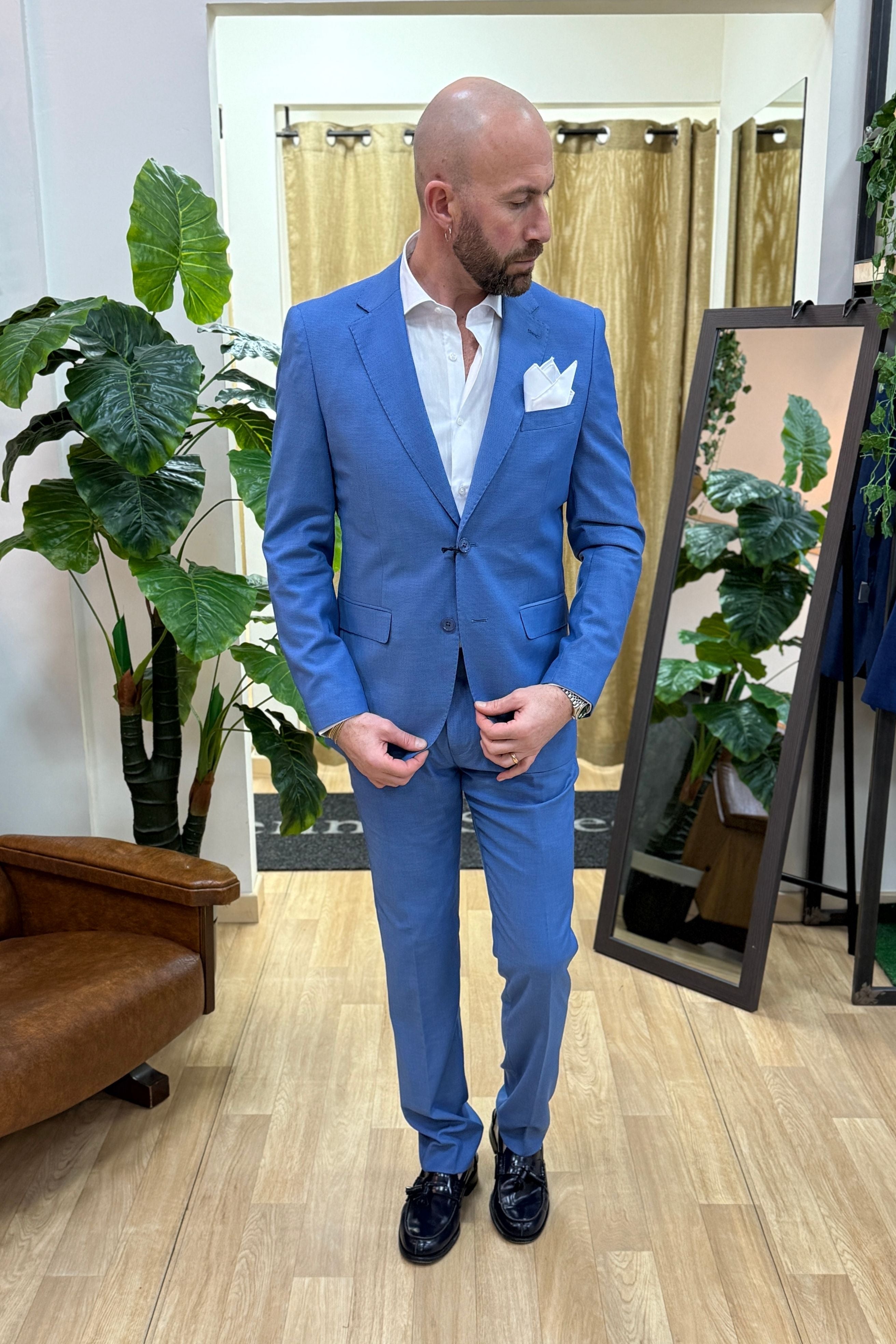 Abito MonoPetto Imperium Chicco Azzurro