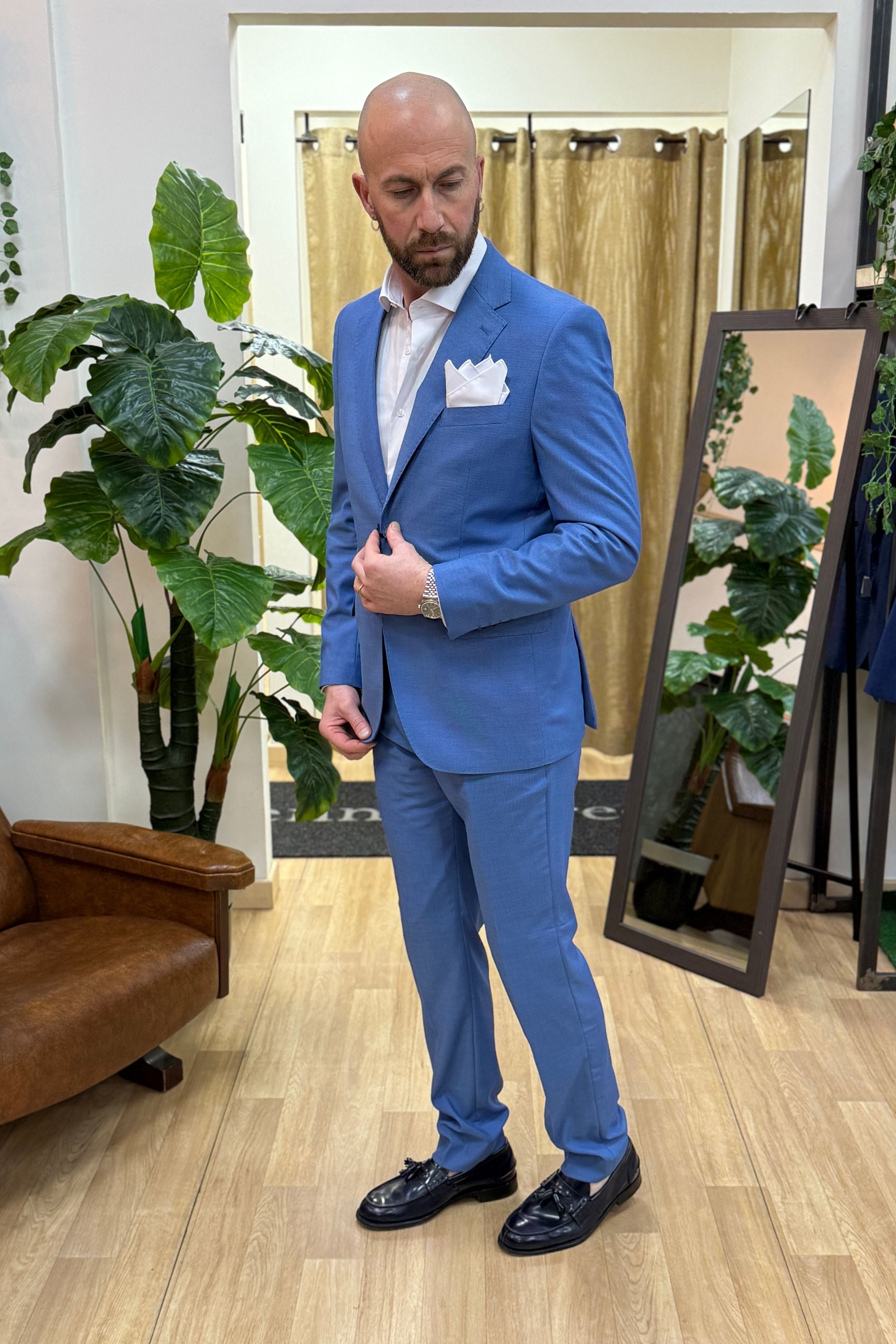 Abito MonoPetto Imperium Chicco Azzurro