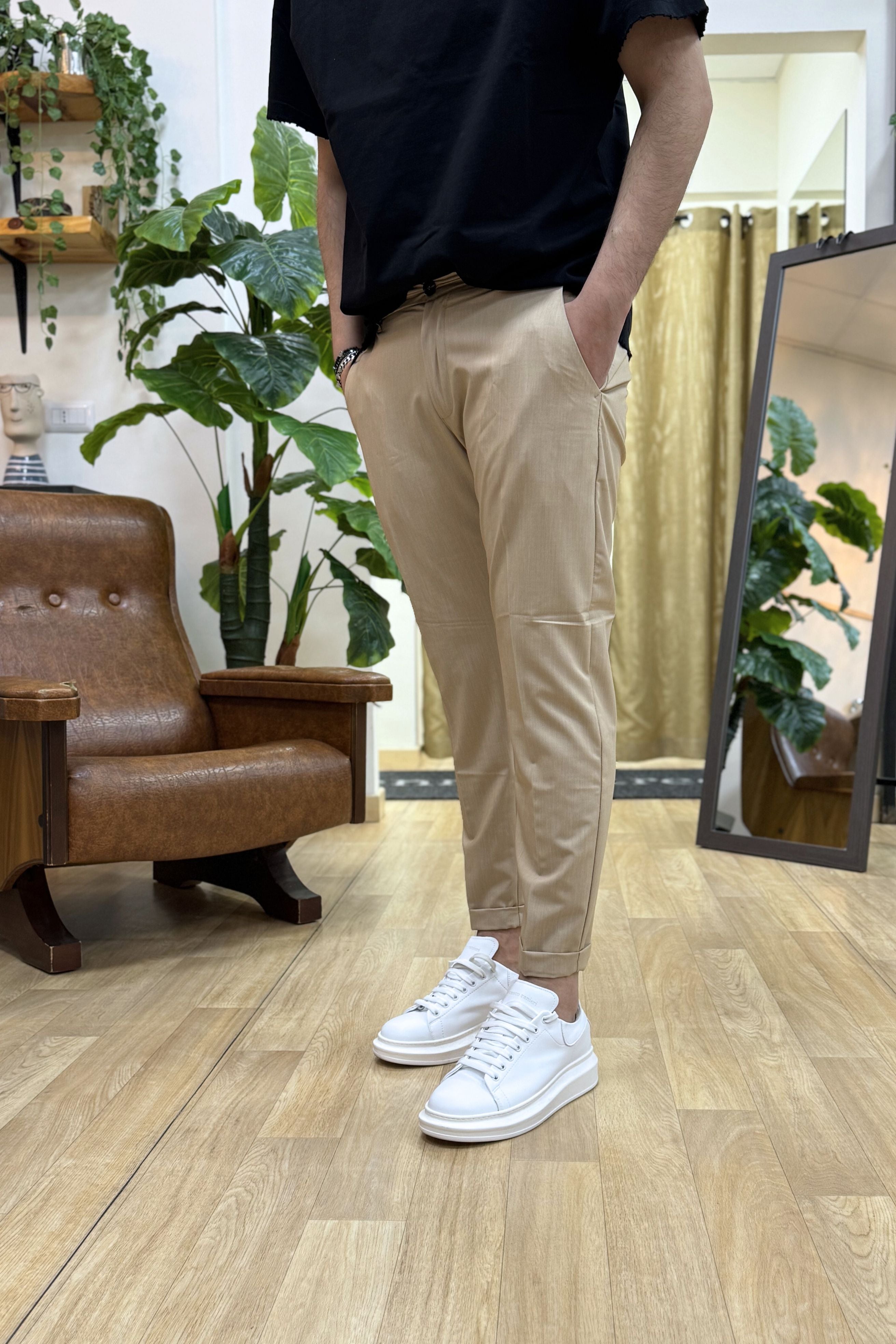 Pantalone Positano Beige