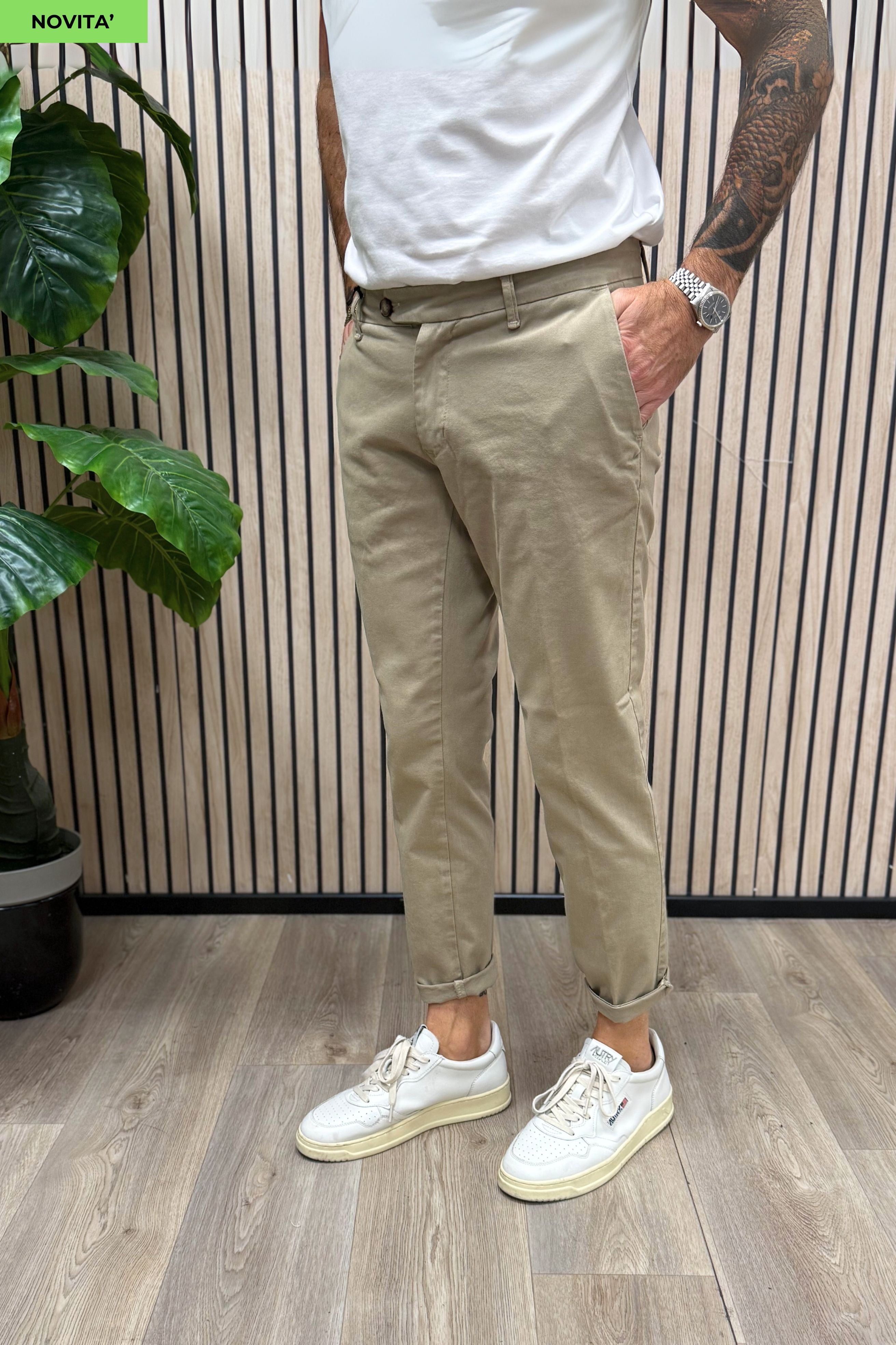 Pantalone Capri BLKS 2.0 Beige