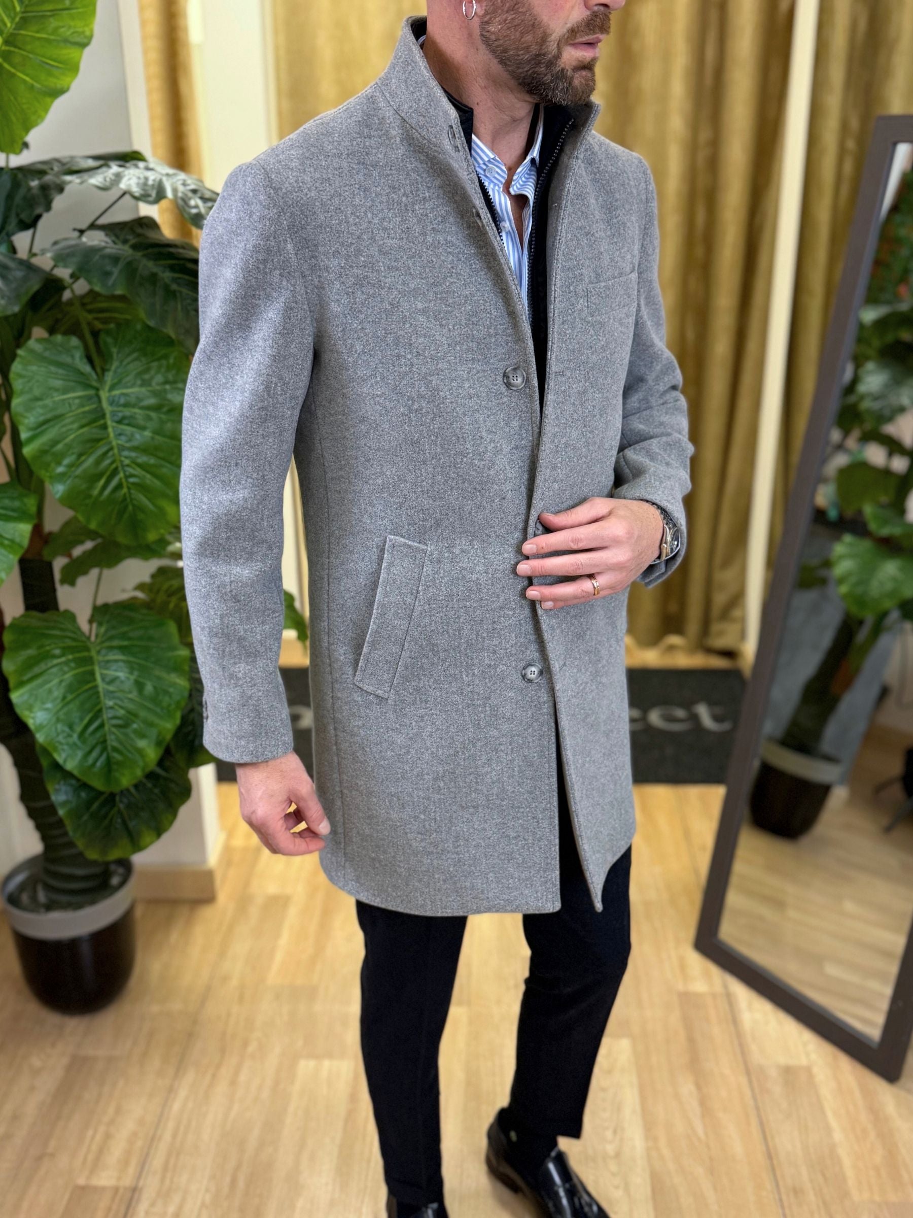 Cappotto Koreano Grigio
