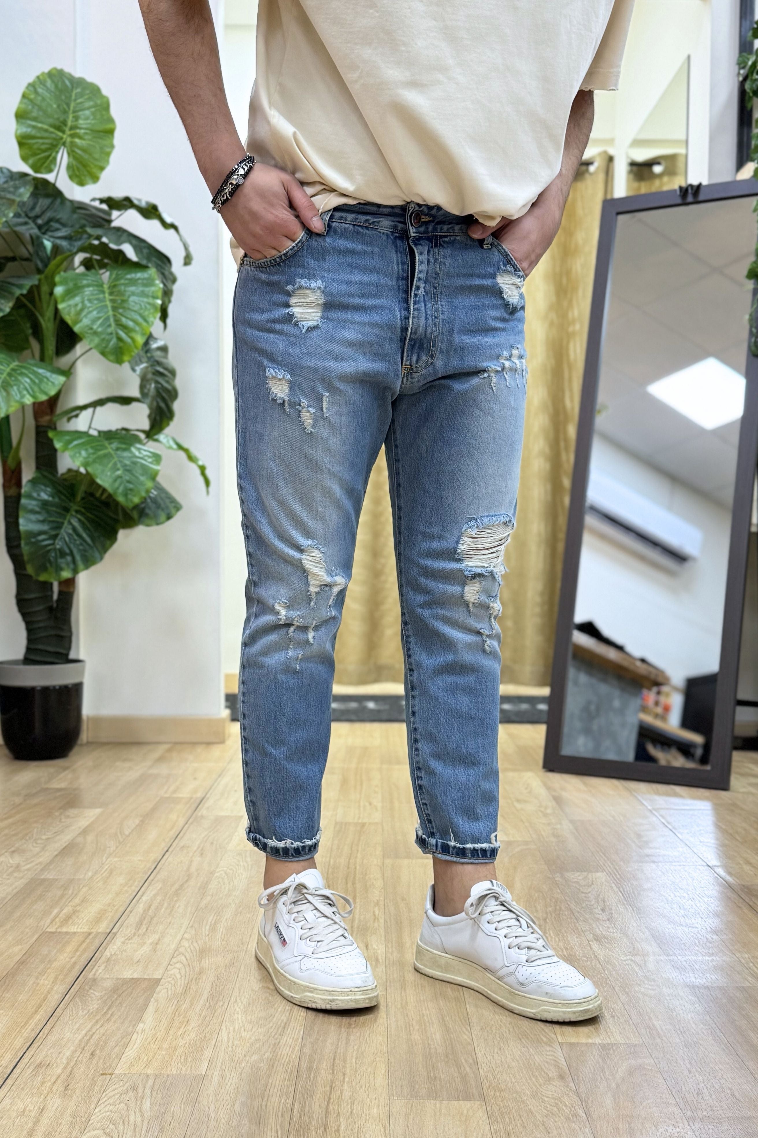 Jeans BlackSunday Strappato