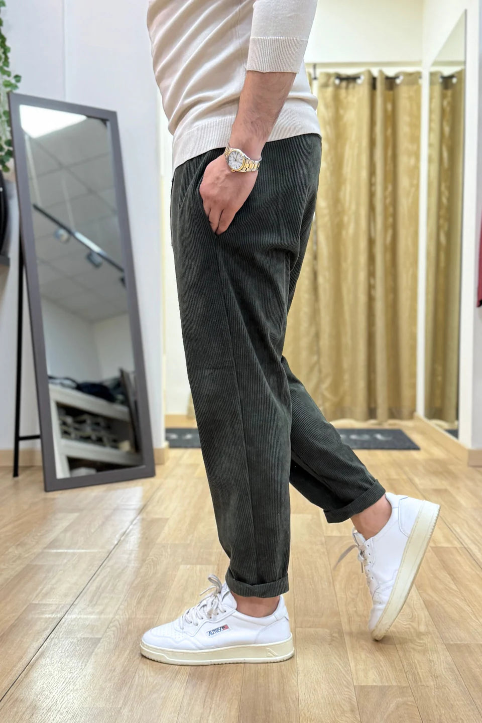 Pantalaccio milano velluto Verdone