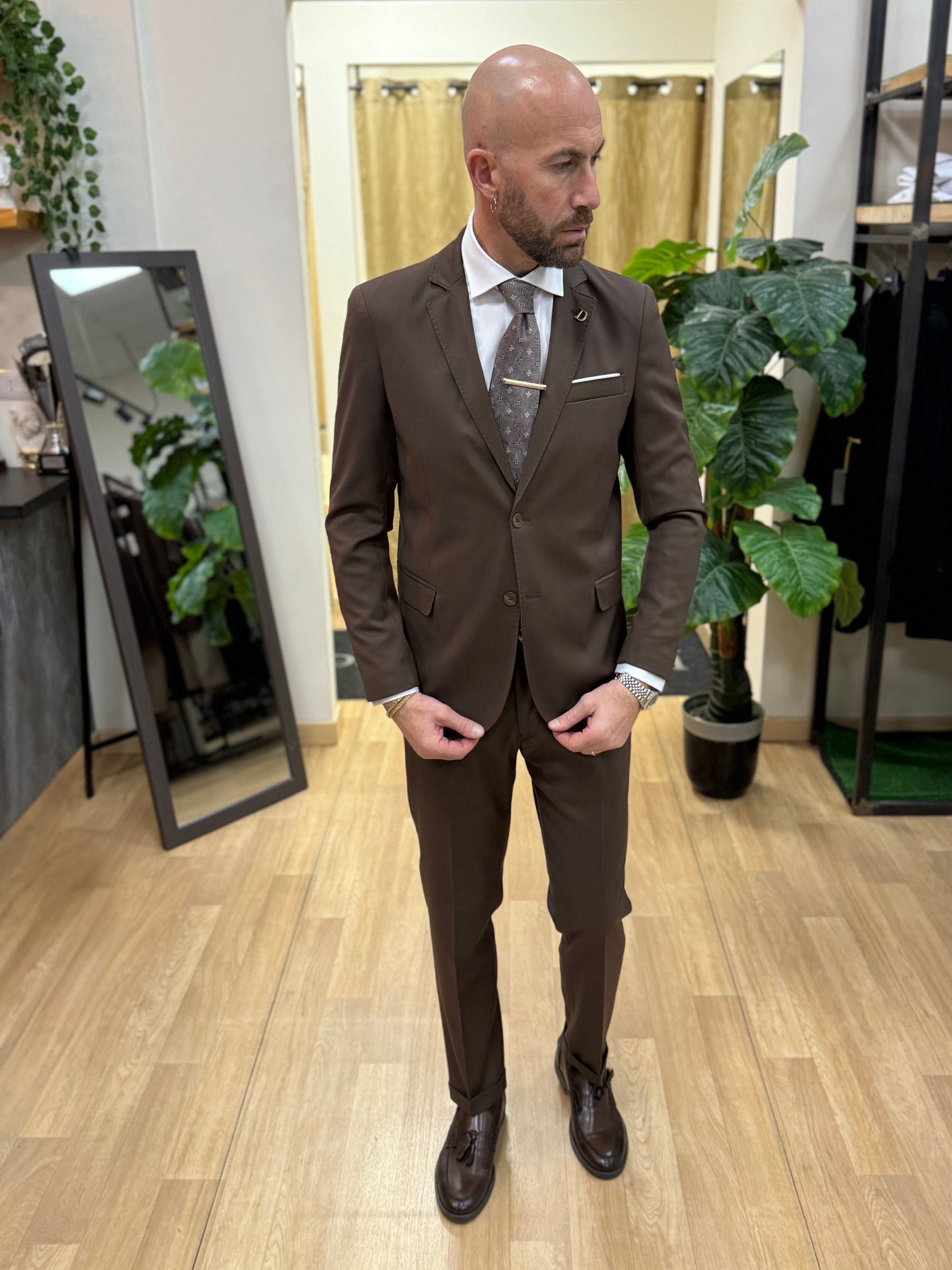 Abito MonoPetto Stoccolma Marrone