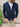 Cardigan Koreano Blu