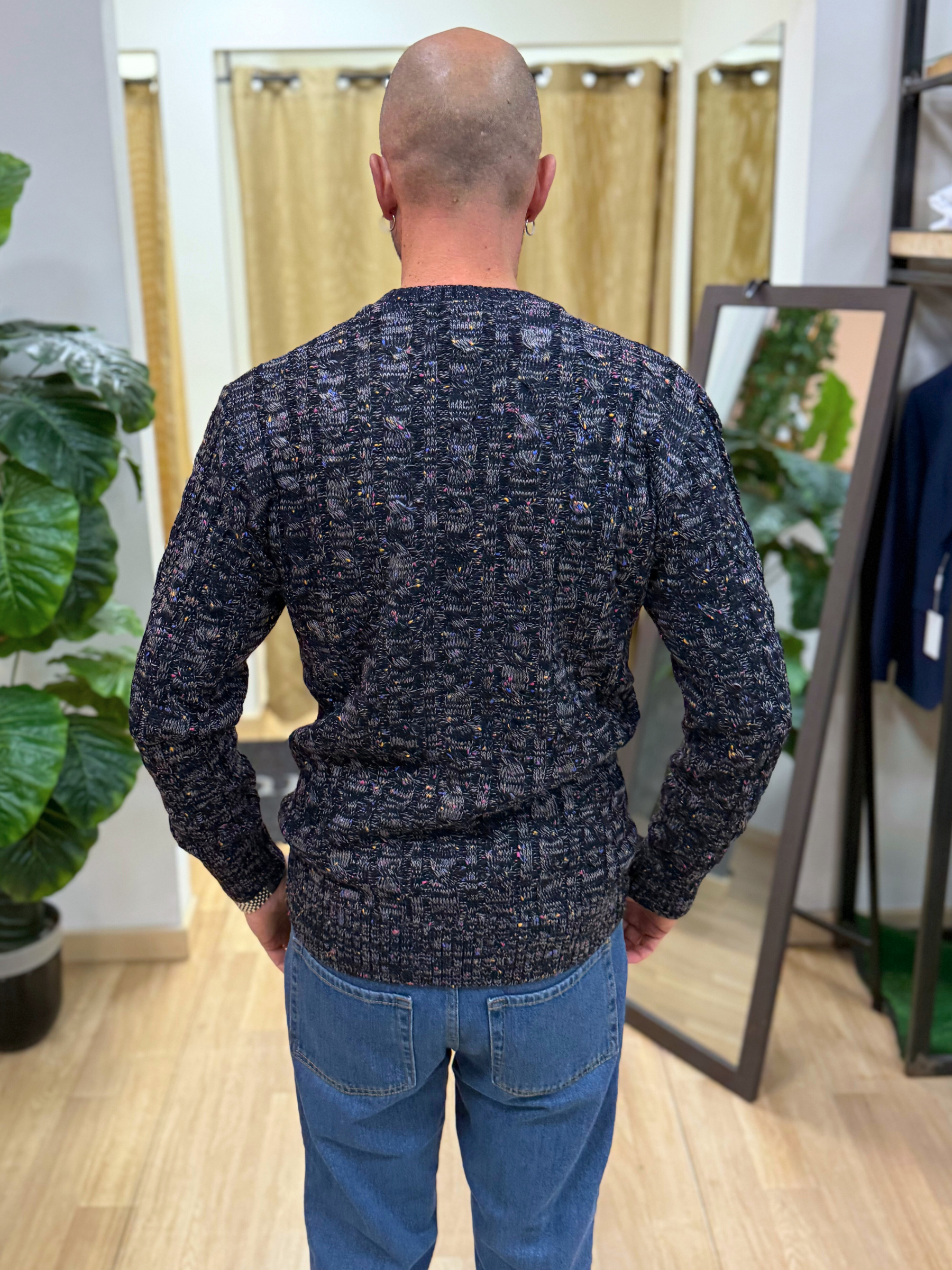 Maglioncino Ak Melange Blu