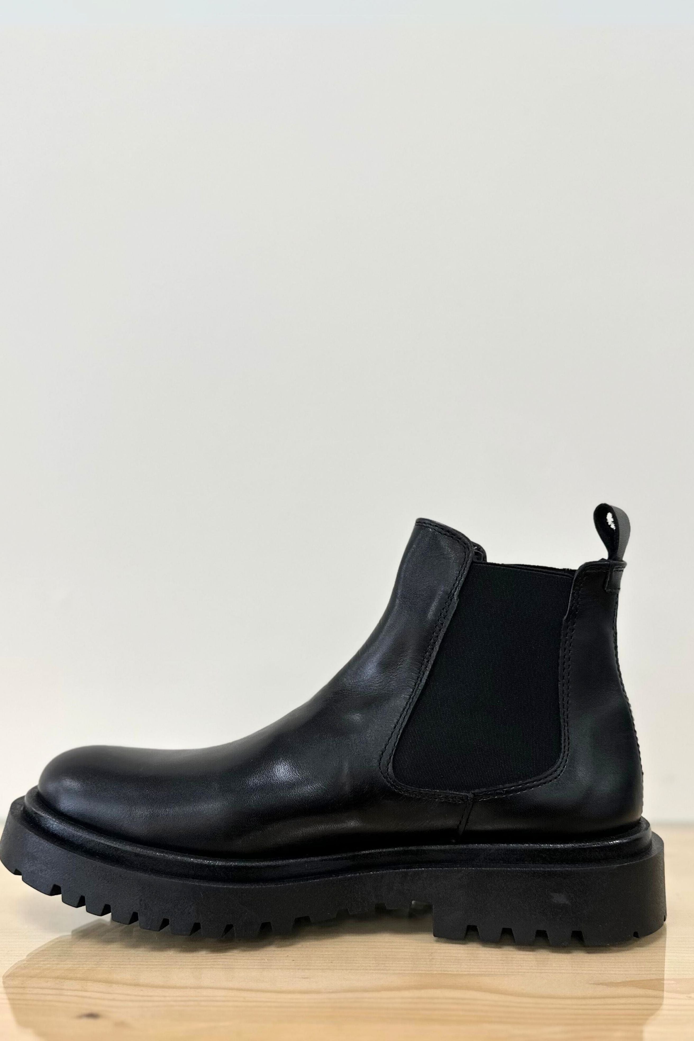 Stivaletto Pelle Nero