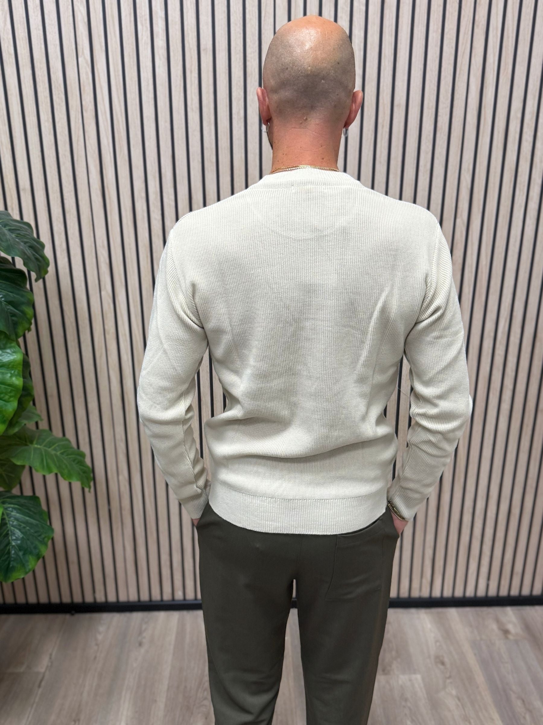 Maglioncino GiroGola In Filo MF 2.0 Beige