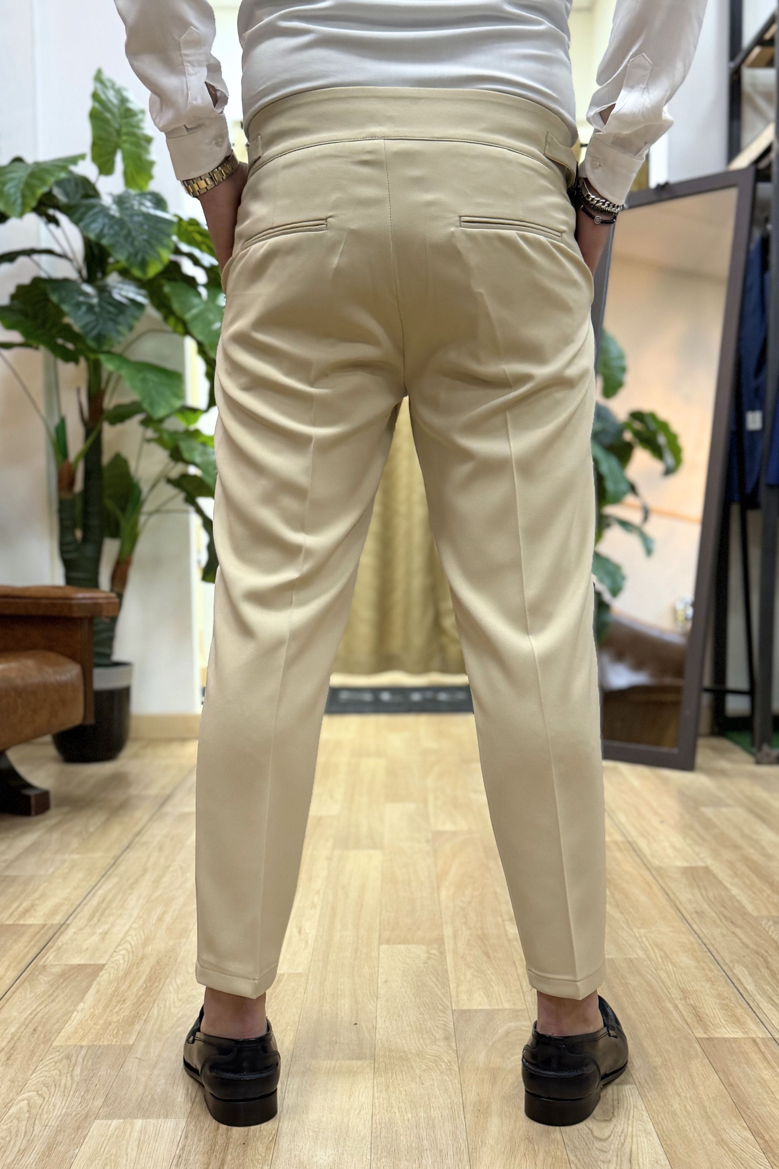 Pantalone MonteCarlo Beige